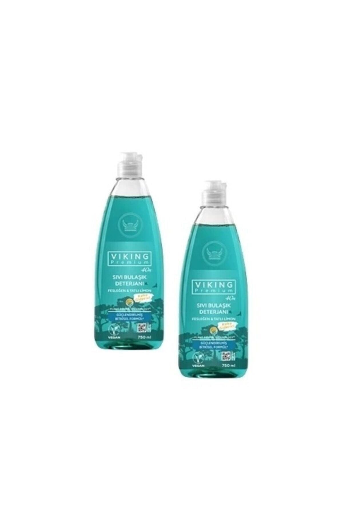 Premium Bulaşık Deterjanı Fesleğen & Limon 750 ml 2 Adet