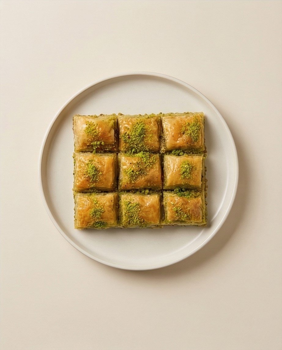 GLÜTENSİZ FISTIKLI BAKLAVA 300 GR