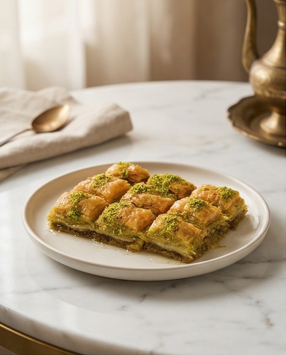 GLÜTENSİZ FISTIKLI BAKLAVA 300 GR