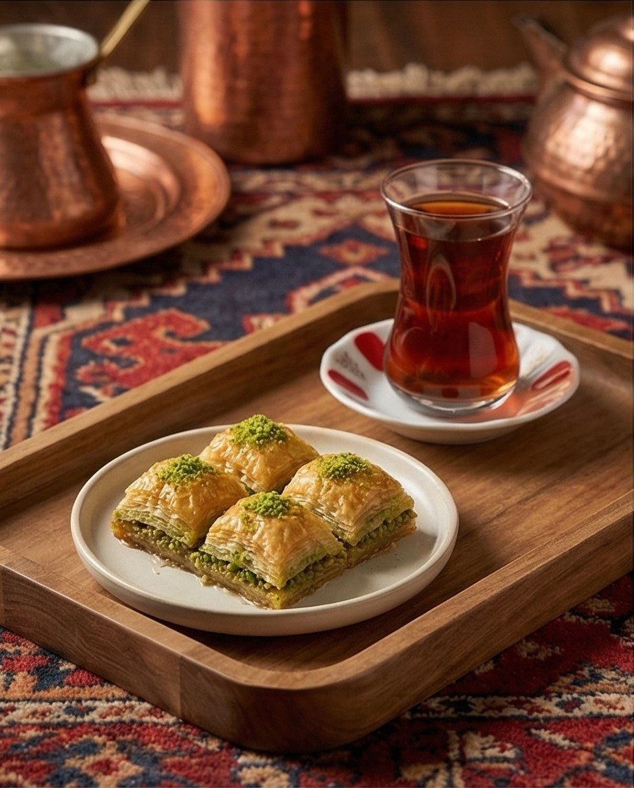 GLÜTENSİZ FISTIKLI BAKLAVA 300 GR
