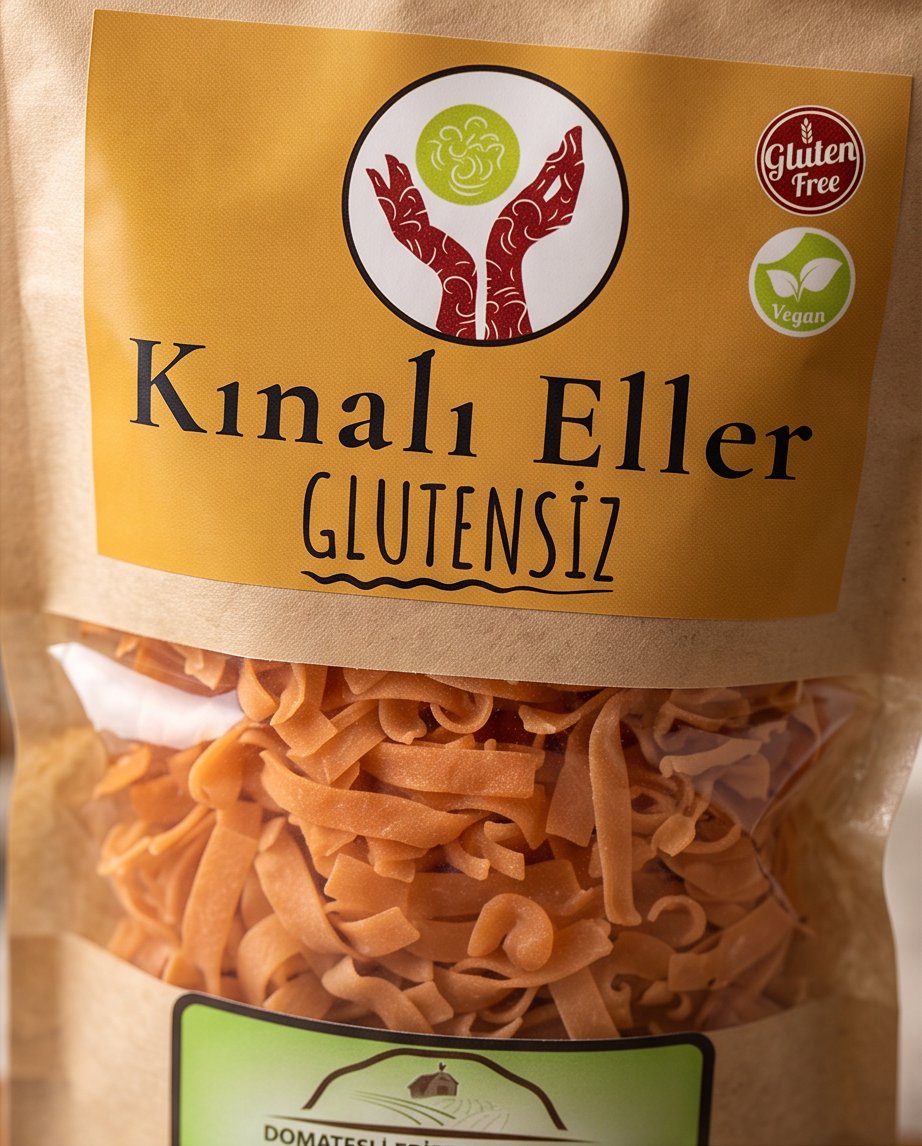 KINALIELLER KOOP. GLUTENSİZ DOMATESLİ ERİŞTE 120 G