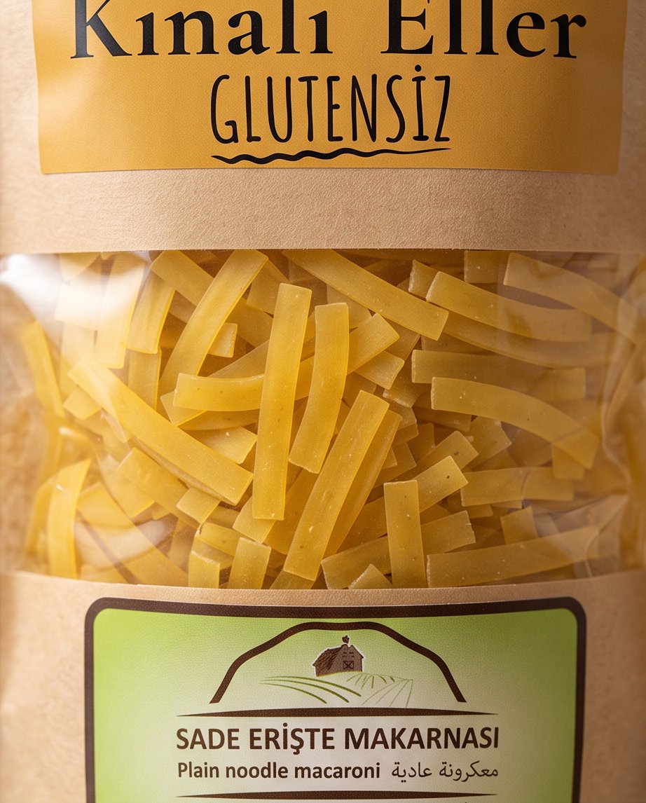 KINALIELLER KOOP. GLUTENSİZ SADE ERİŞTE 120 G