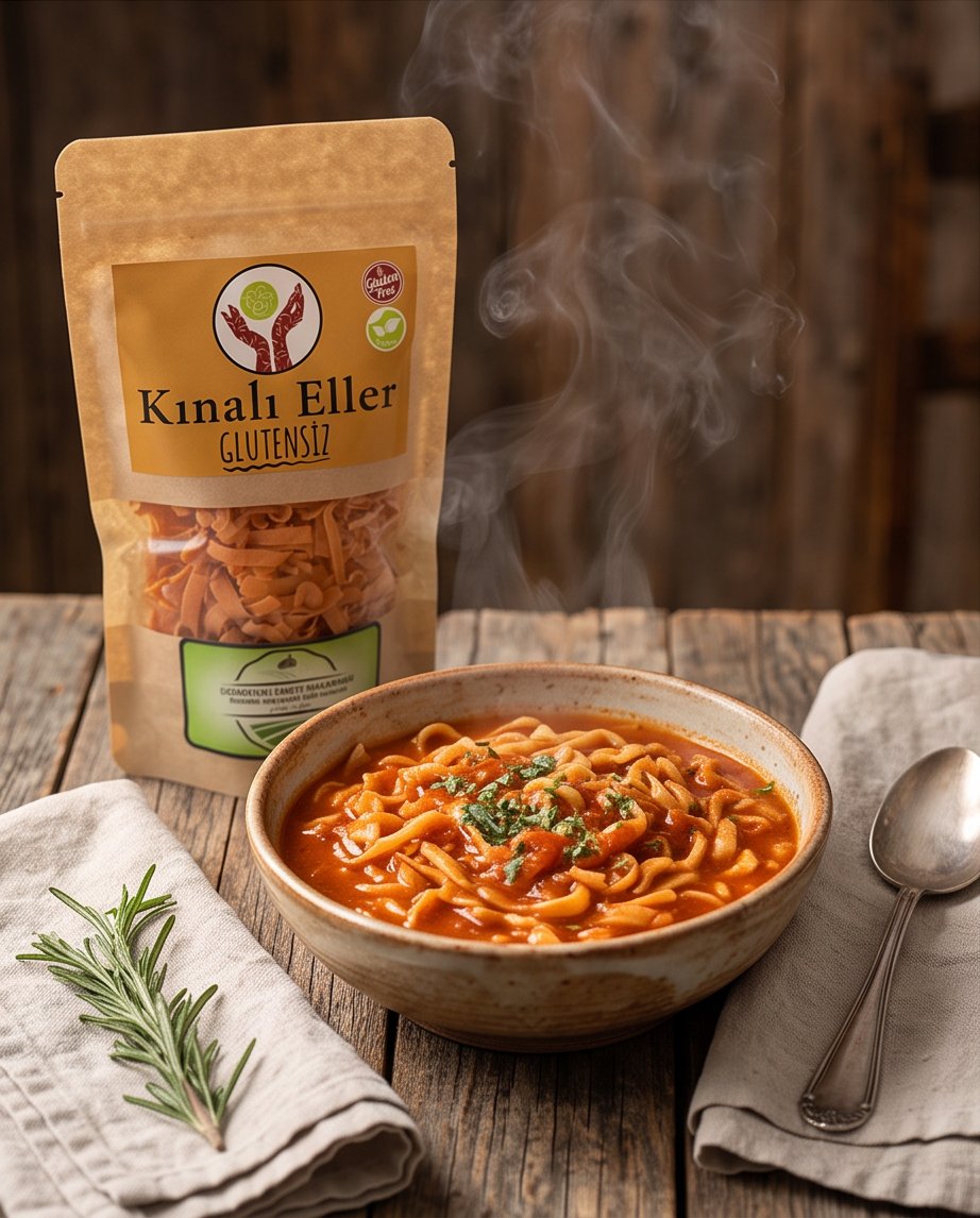 KINALIELLER KOOP. GLUTENSİZ DOMATESLİ ERİŞTE 120 G