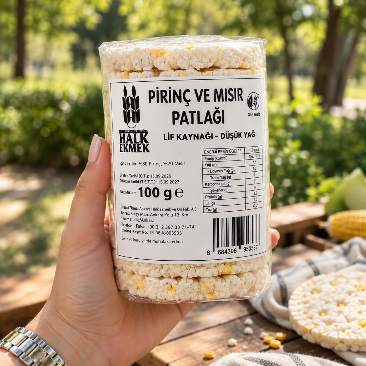 PİRİNÇ ve MISIR PATLAĞI 100 G
