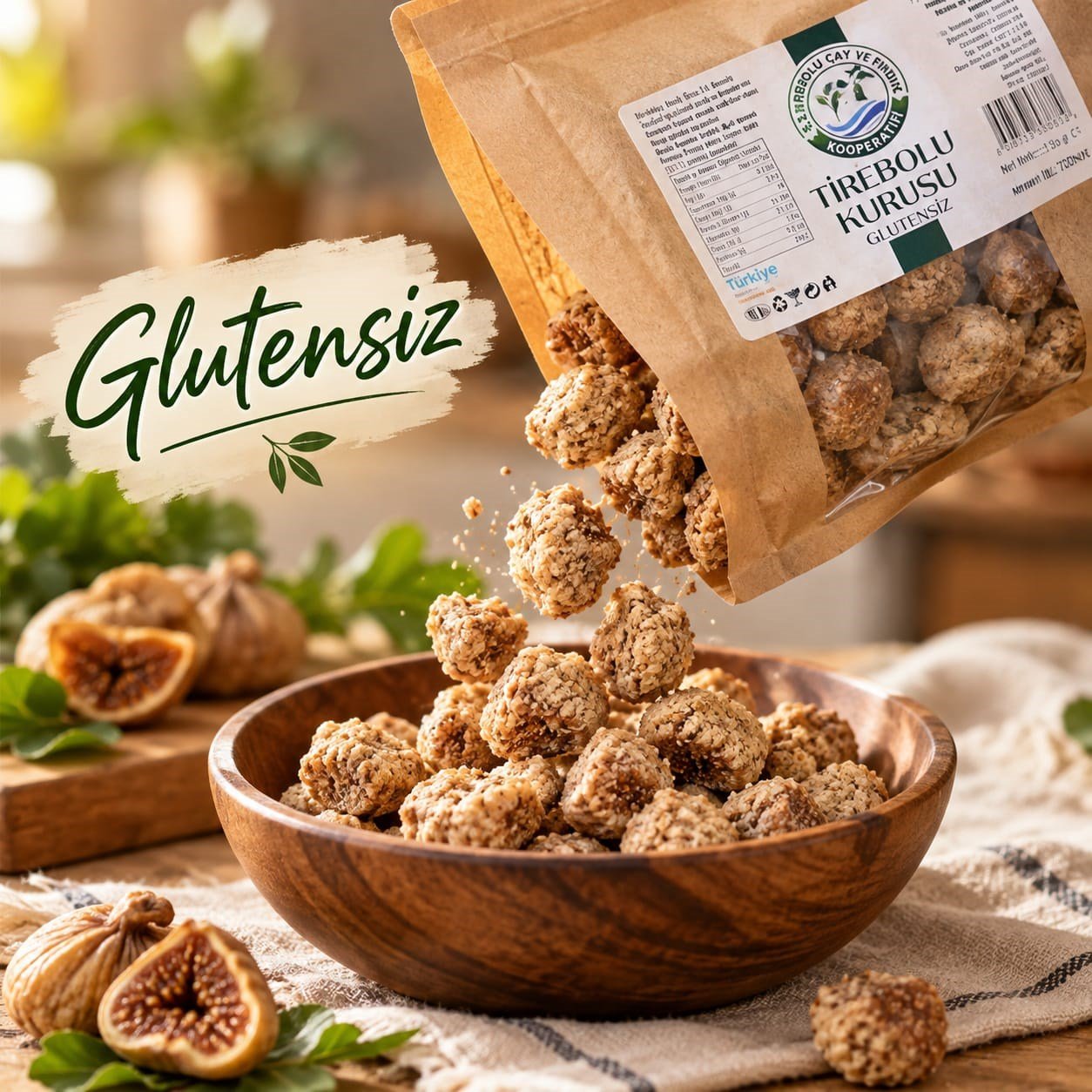 TİREBOLU KOOP. GLUTENSİZ TİREBOLU FINDIK KURUSU 150 G