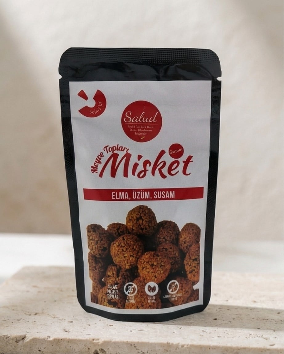 YAŞAMYOLU KOOP. ELMALI-ÜZÜM SUSAMLI  MEYVE TOPU 40 GR