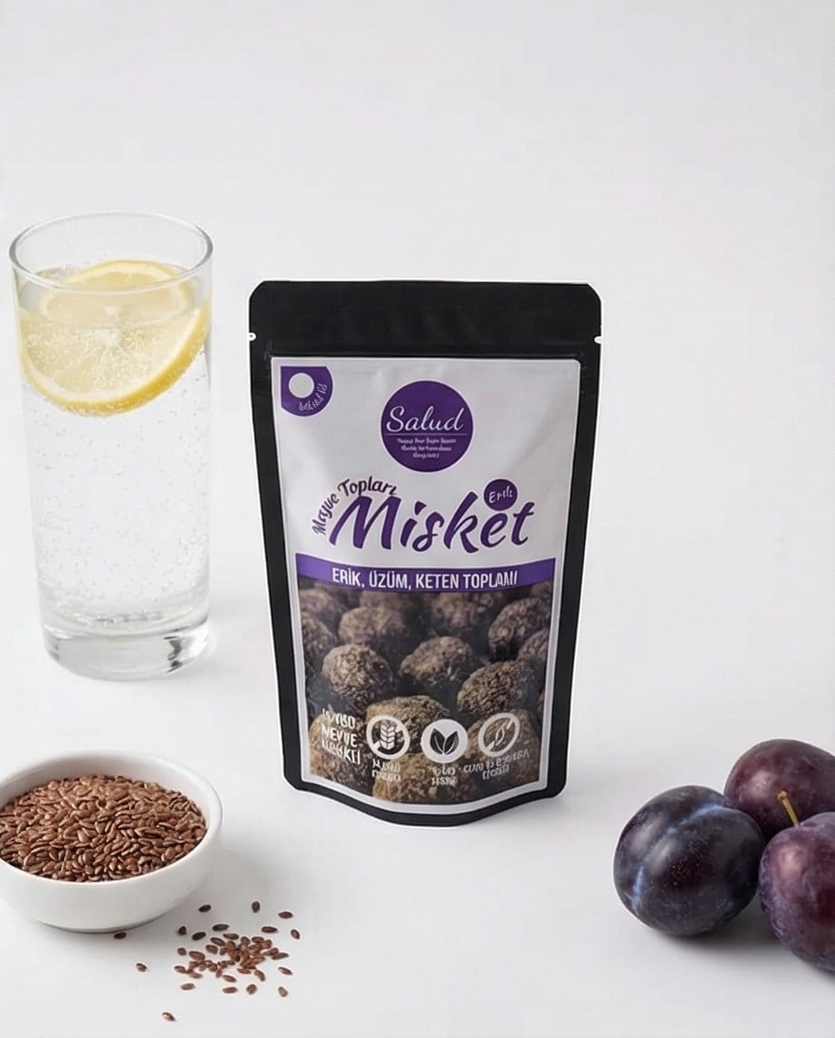YAŞAMYOLU KOOP. ERİKLİ MEYVE TOPU KETENLİ 40 GR