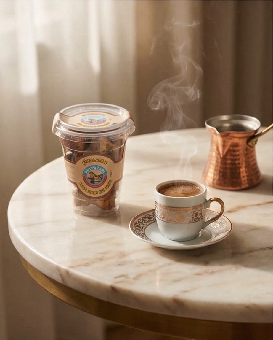 YEŞİLAĞAÇ KOOP. (BARDAKTA) ÇİKOLATALI BEYPAZARI KURUSU  100 GR