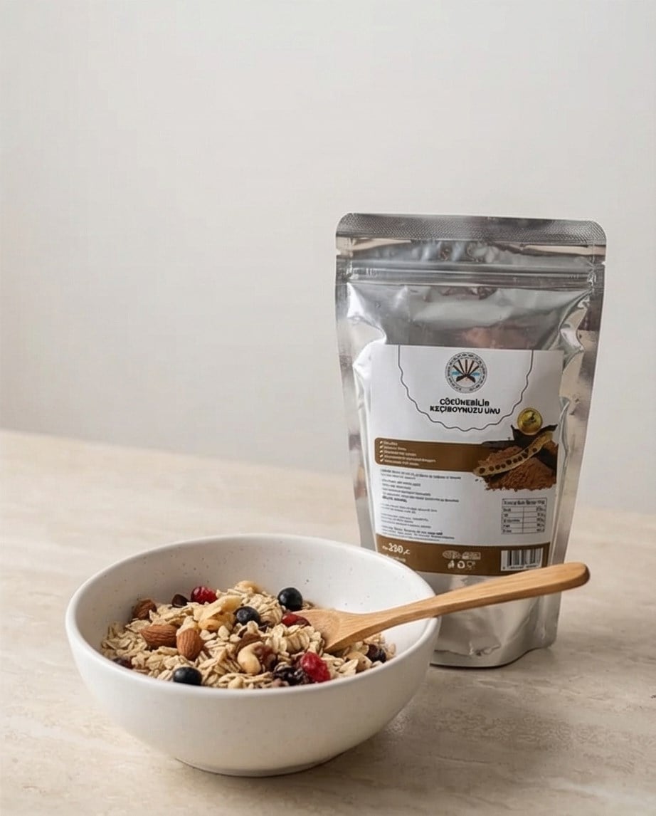 ZİNDE KOOP. GLUTENSİZ KEÇİBOYNUZU UNU 250 GR