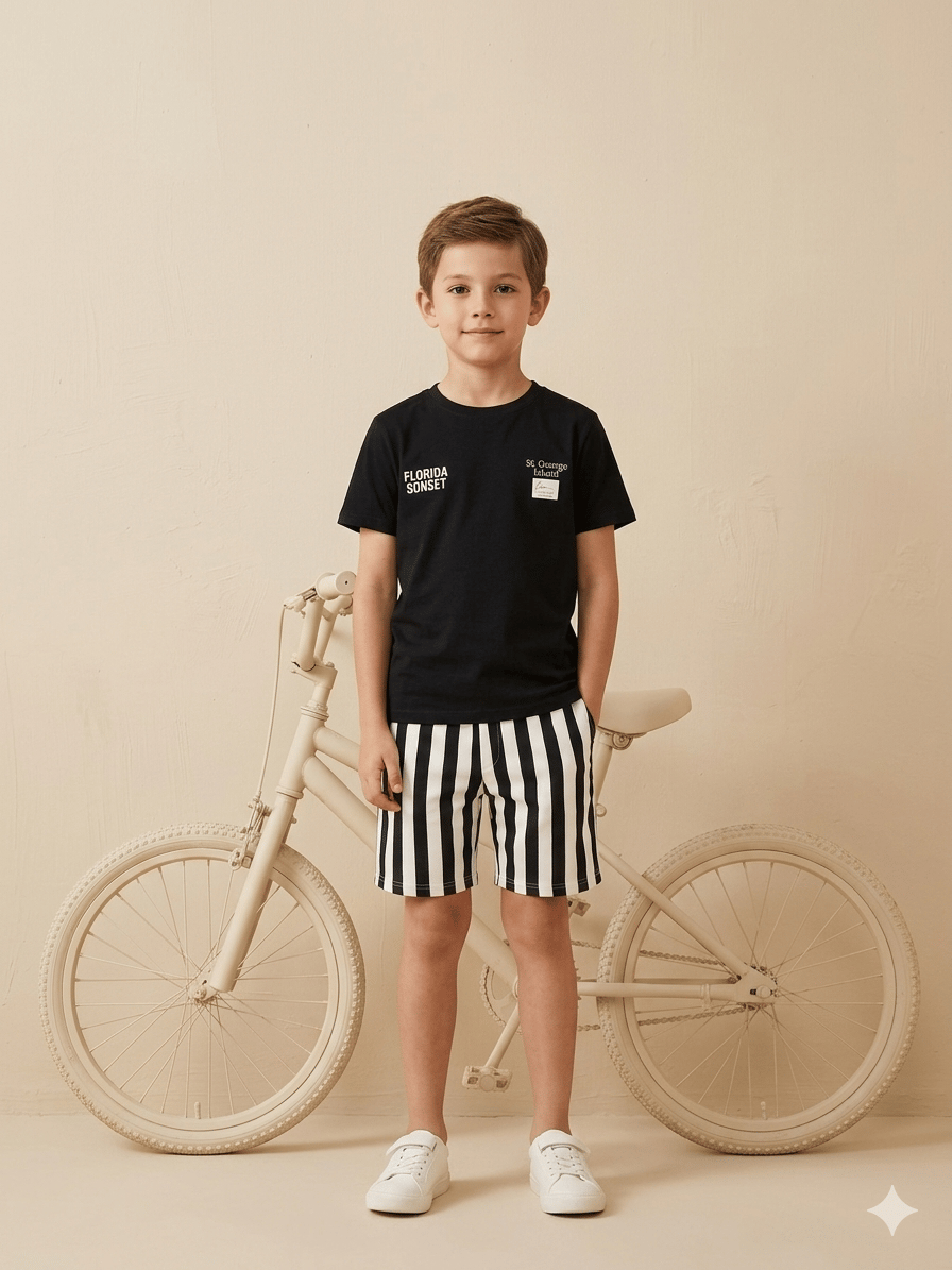 Erkek Çocuk Tshirt-Şort Takım