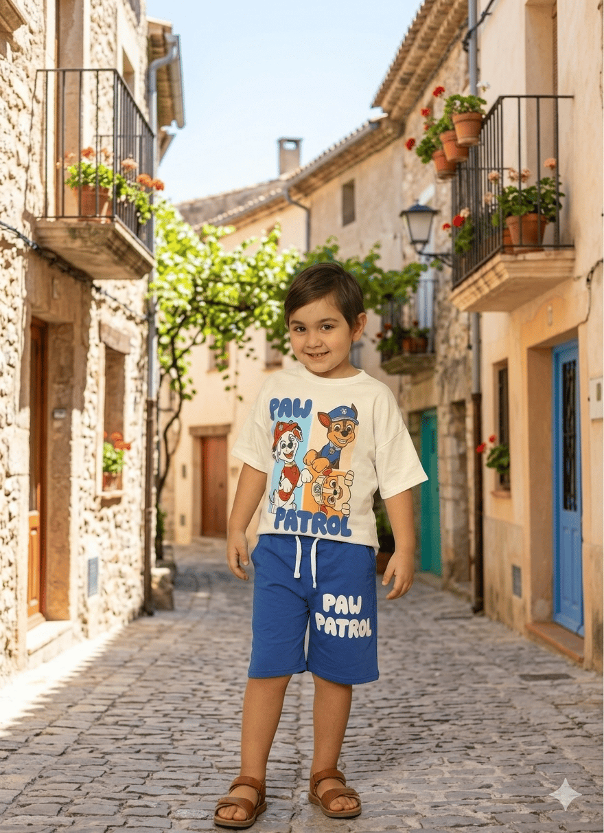 Erkek Çocuk Tshirt-Şort Takım