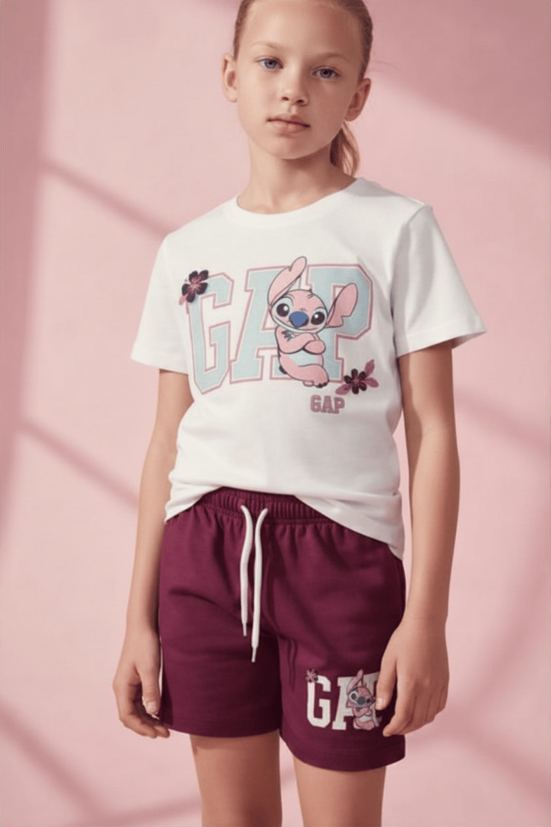 GAP Stitch Tshirt-Şort Takım