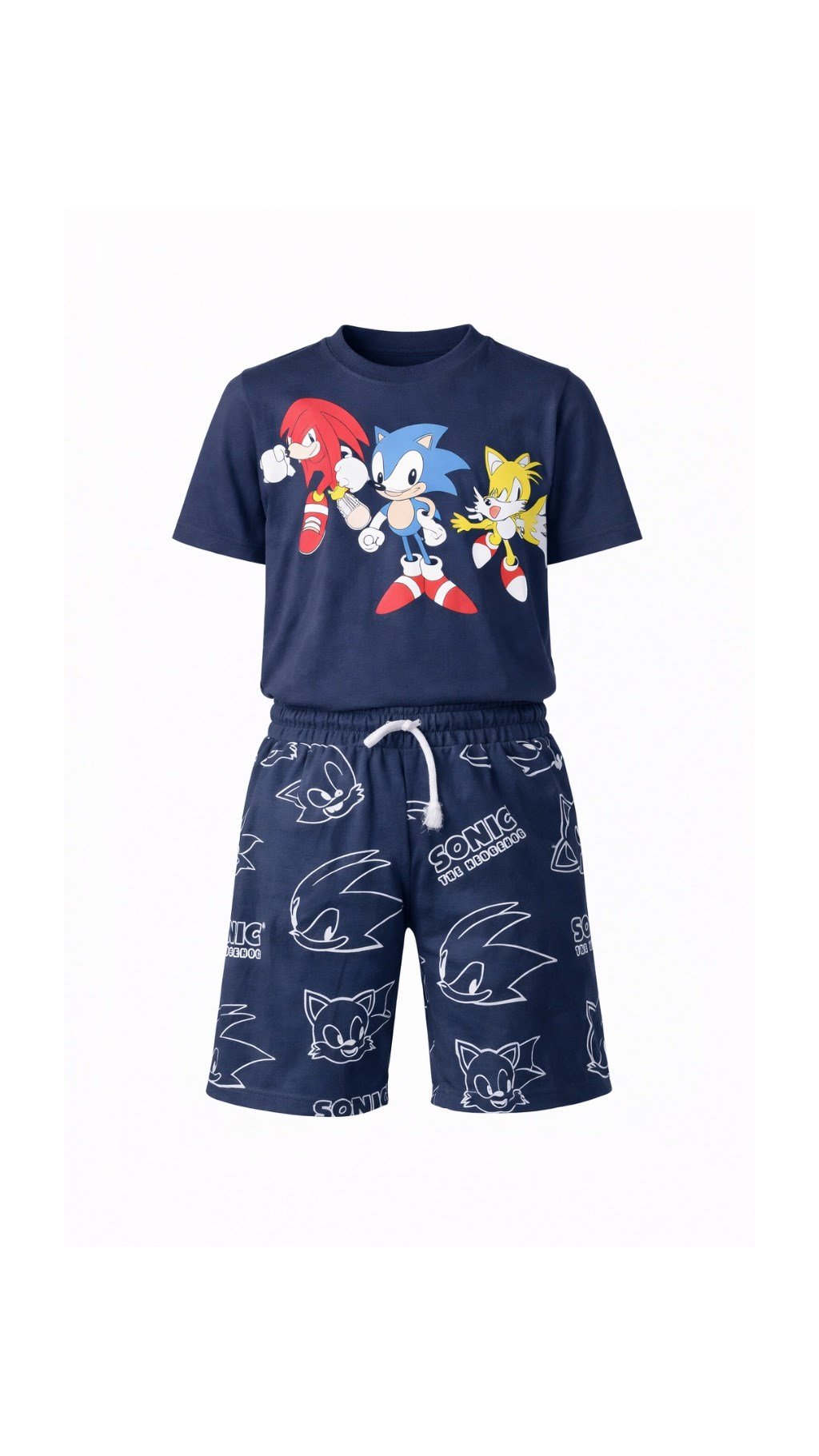 SONIC Lacivert Tshirt-Şort Takım