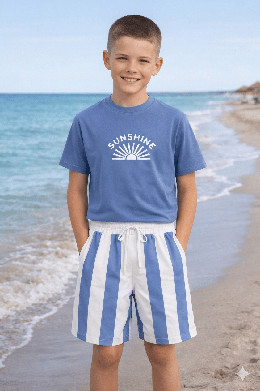 Sunshine Erkek Çocuk Tshirt-Şort Takım