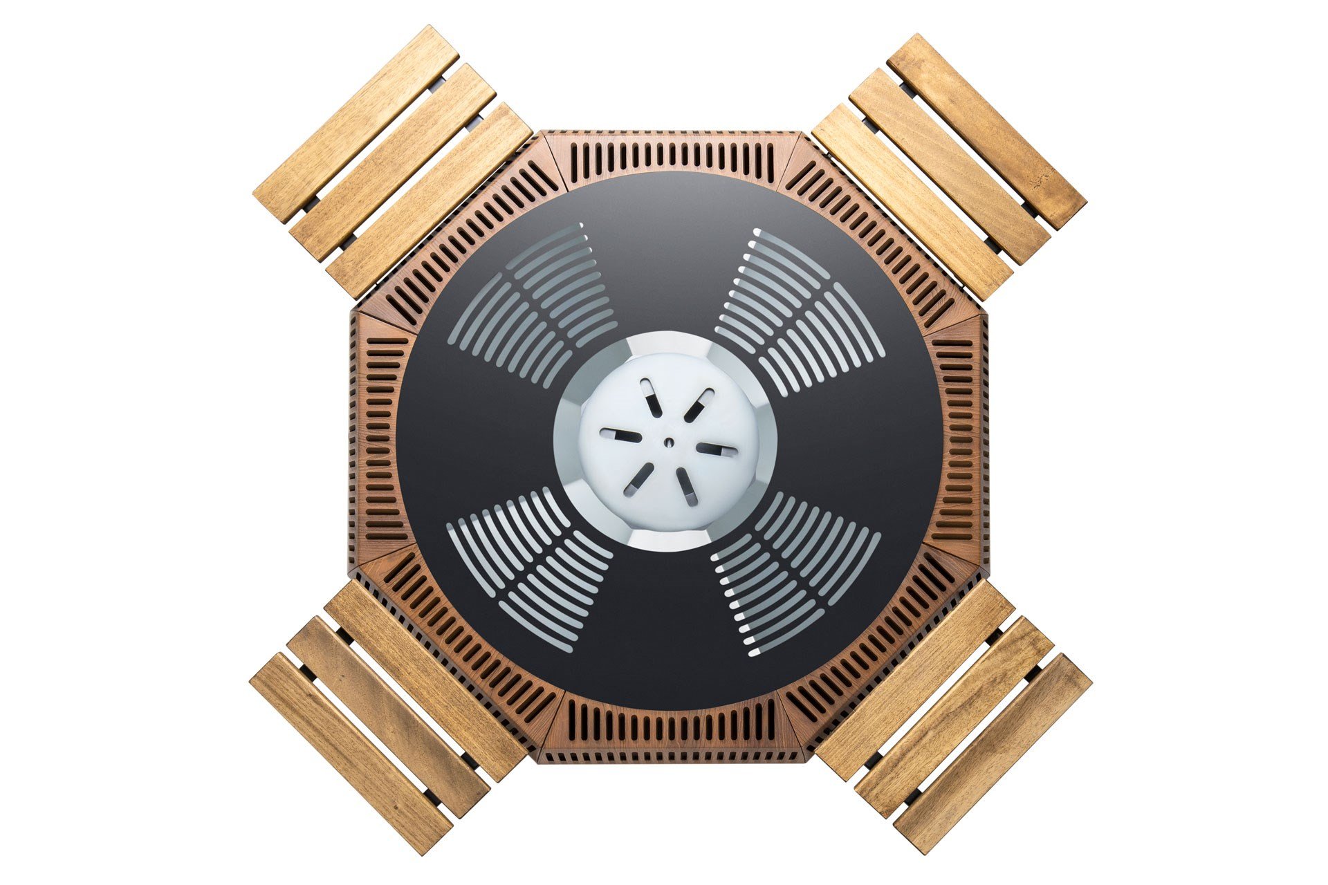 Grillia Wox L Wooden Metal Ateş Çukuru