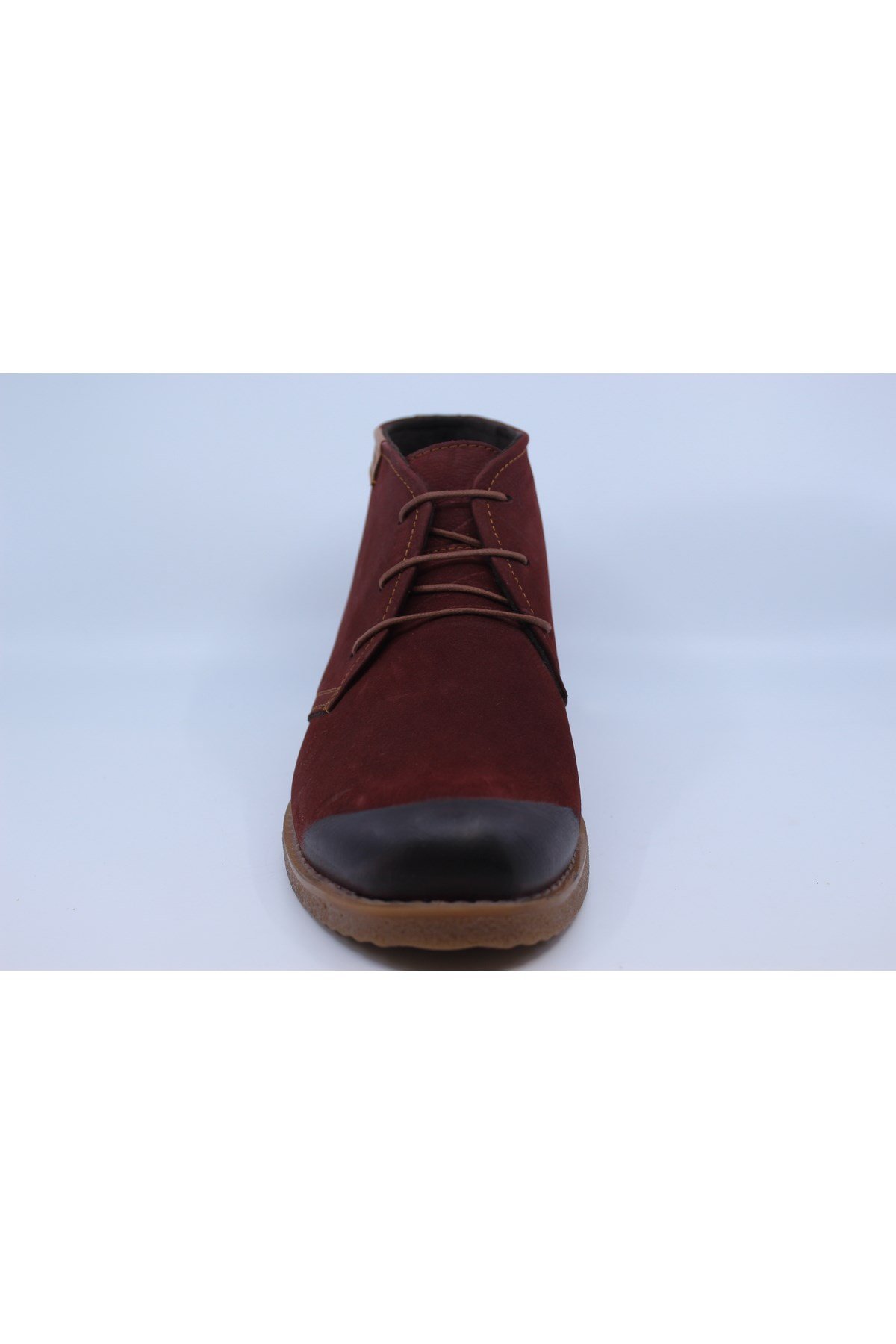 1060 BORDO ERKEK DERİ BOT 44