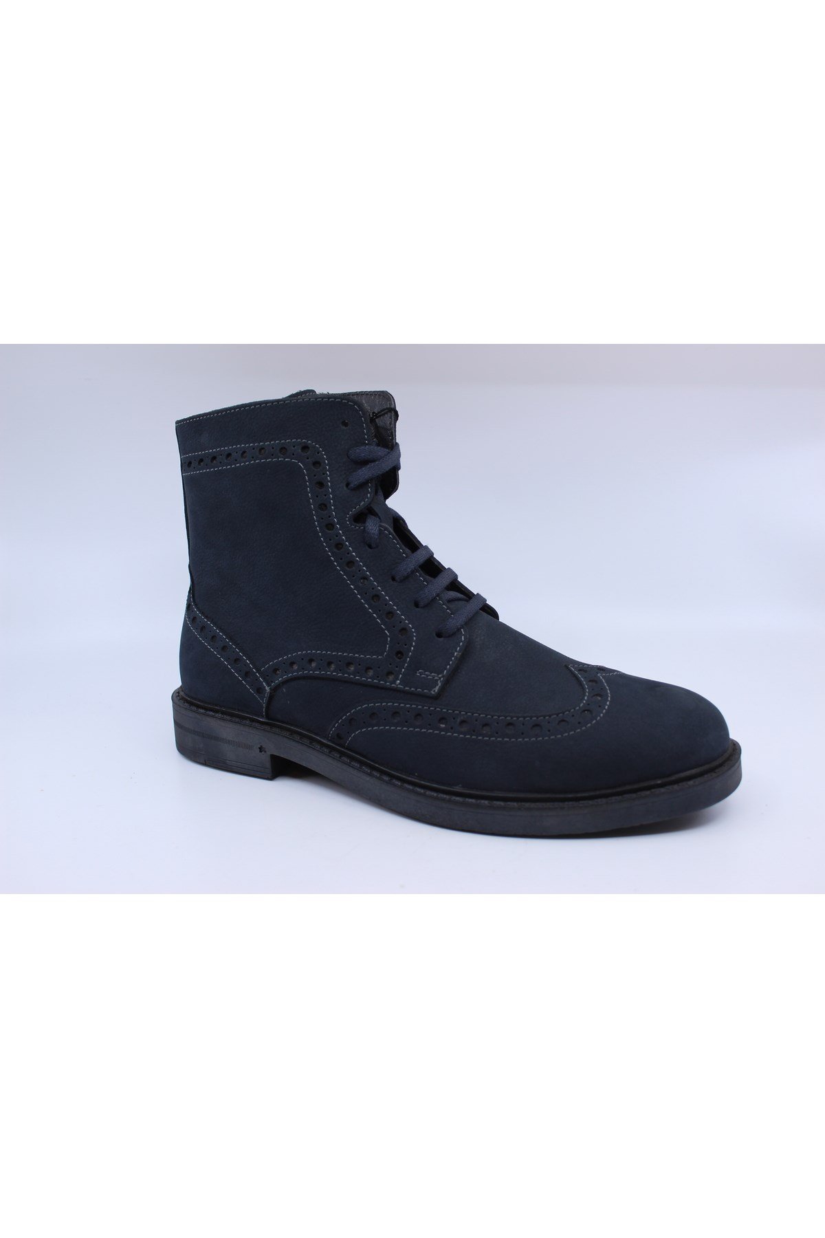 1082 LACİVERT ERKEK DERİ BOT 41