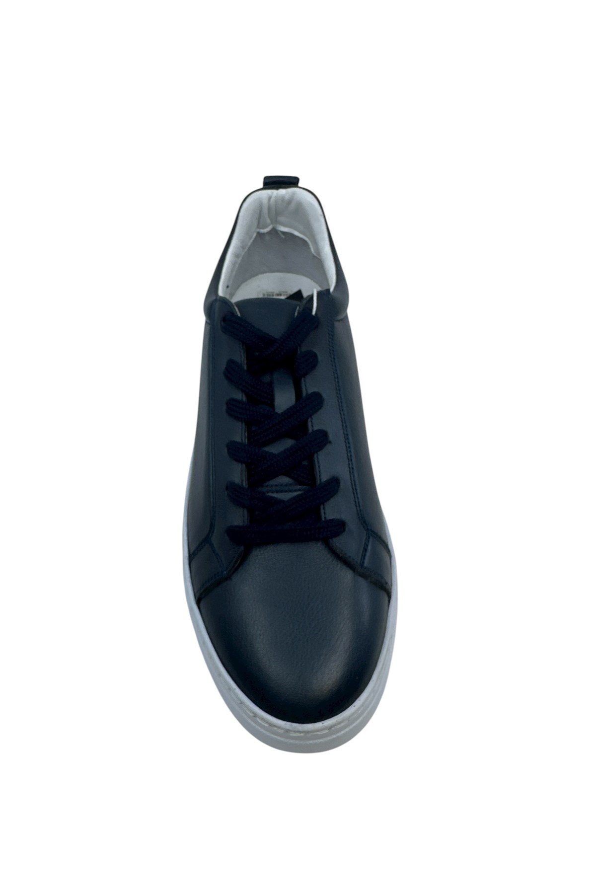 LACİVERT DERİ SNEAKER