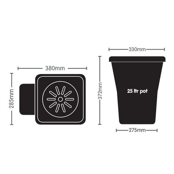 Autopot XL 2 Saksılı Kit