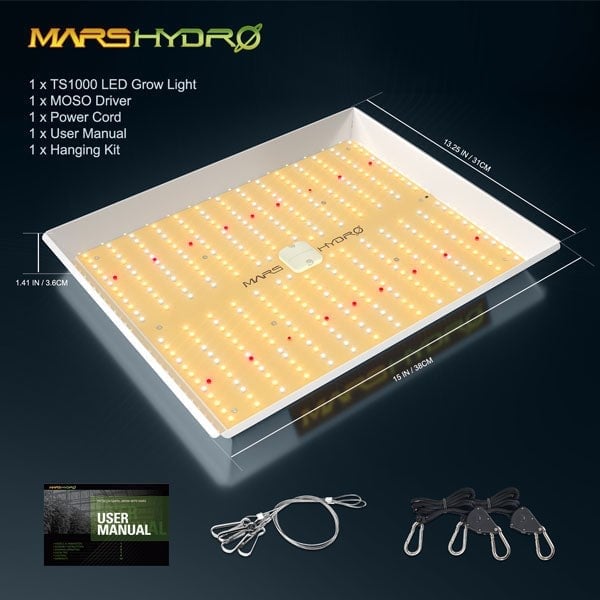 Mars Hydro TS 1000 Led Bitki Yetiştirme Lambası