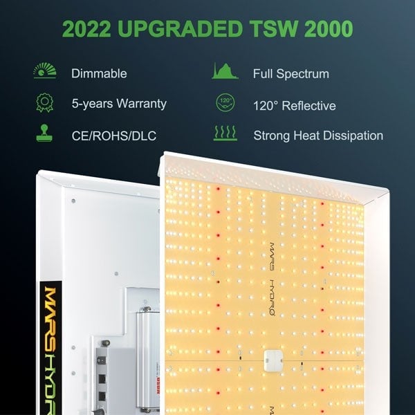 Mars Hydro TSW 2000 Led Bitki Yetiştirme Lambası