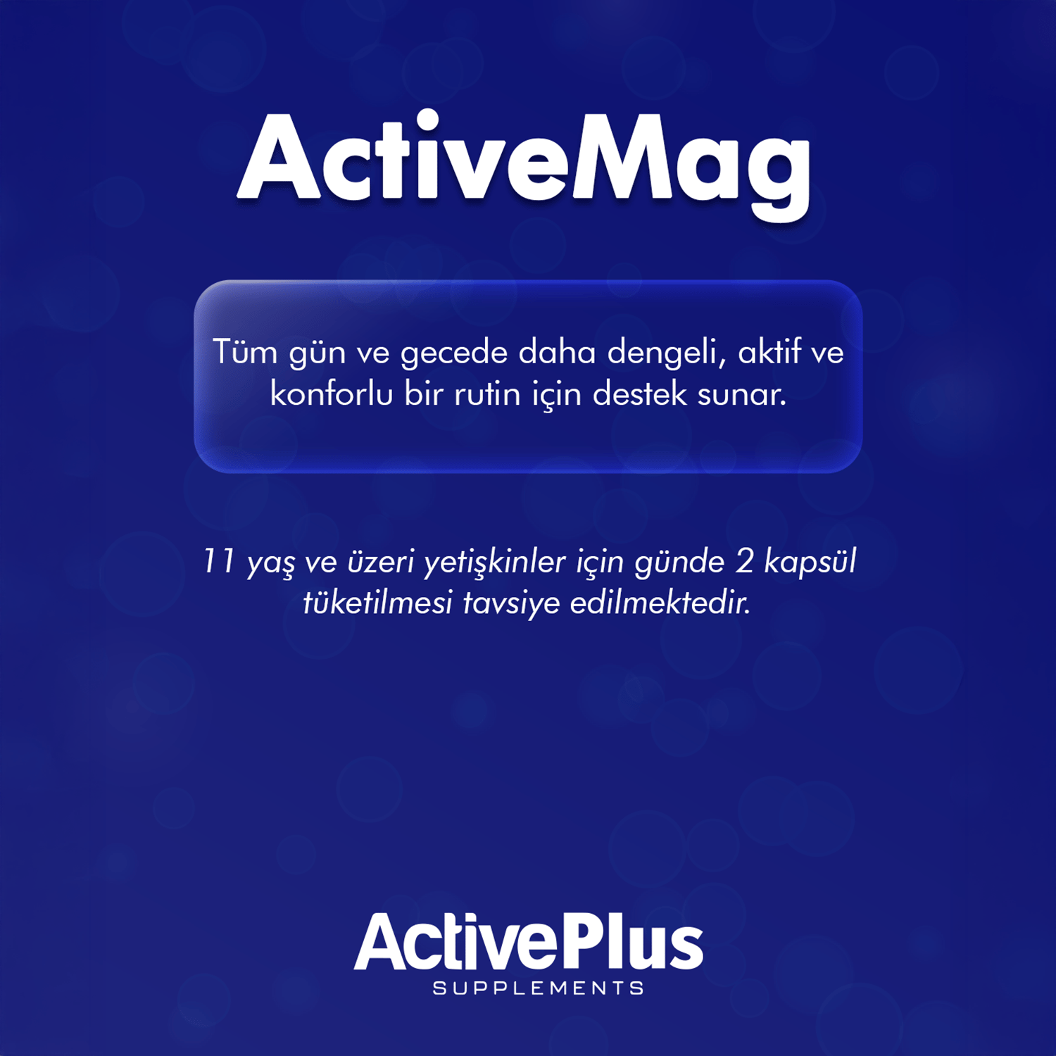 ActivePlus ActiveMag 60 Kapsül