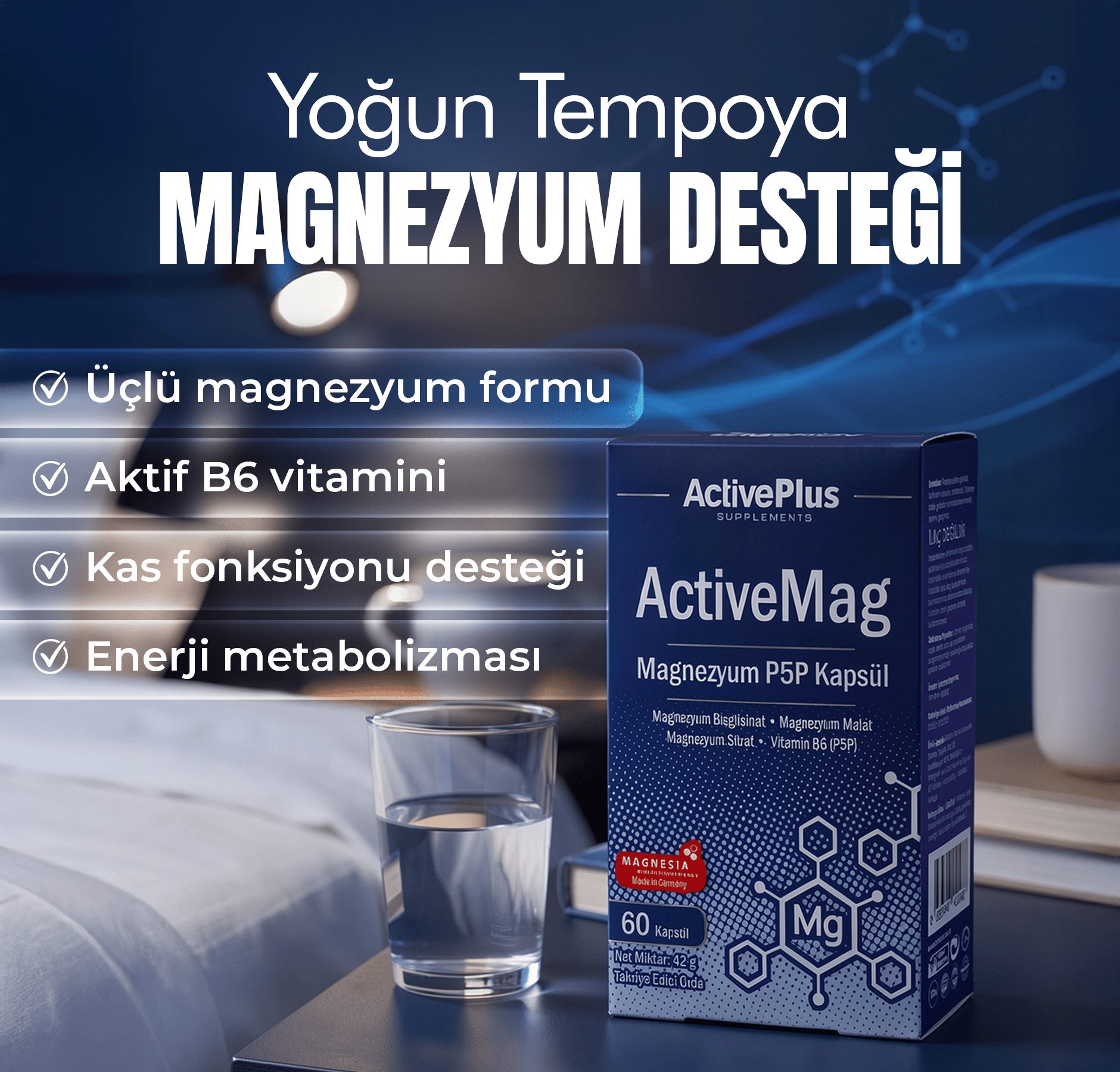 ActivePlus ActiveMag 60 Kapsül