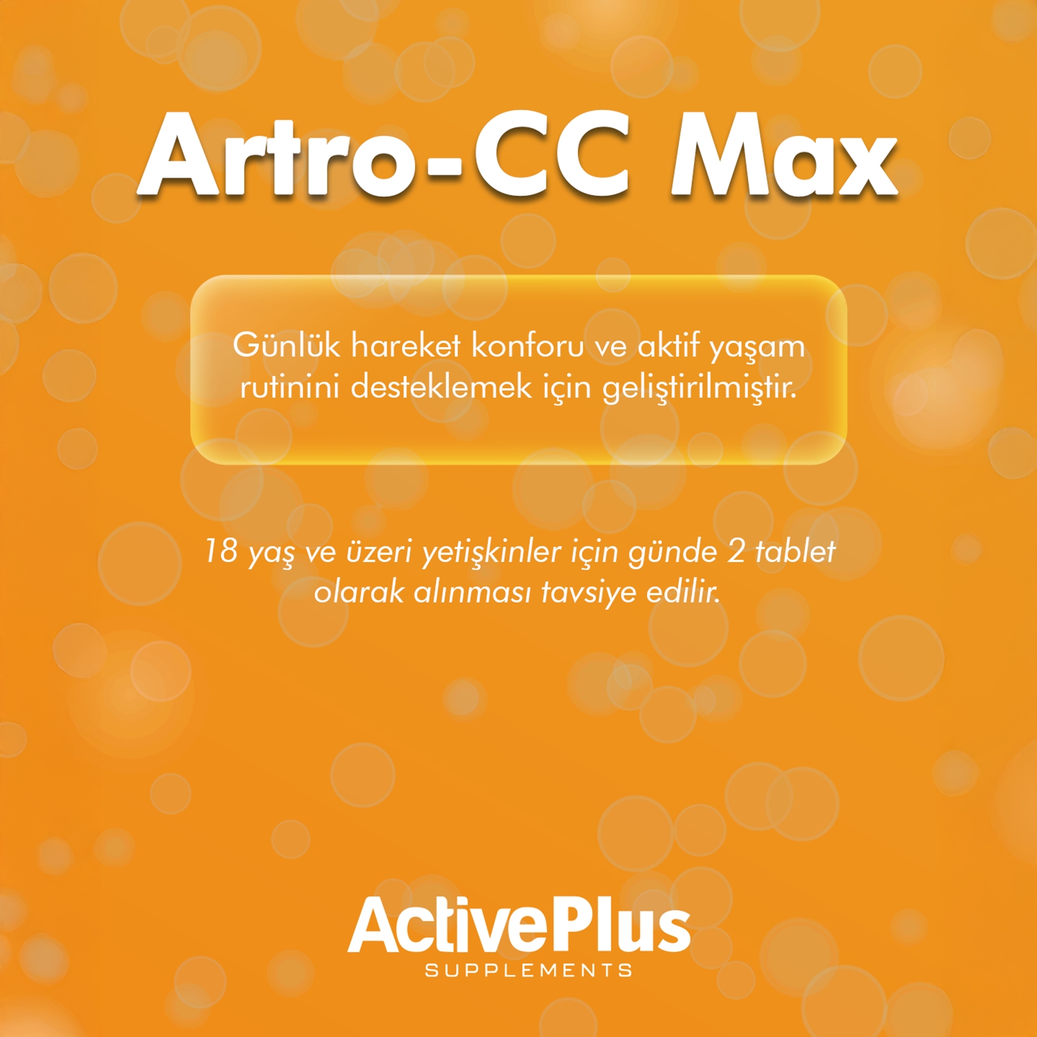 ActivePlus Artro-CC Max Glucosamine 60 Tablet