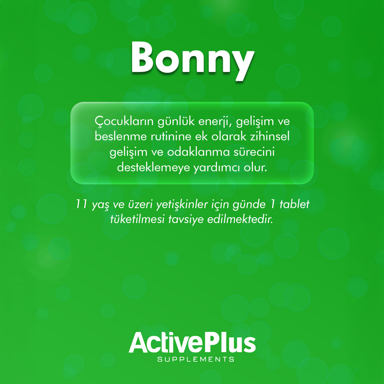 ActivePlus Bonny Focus&Grow 30 Tablet