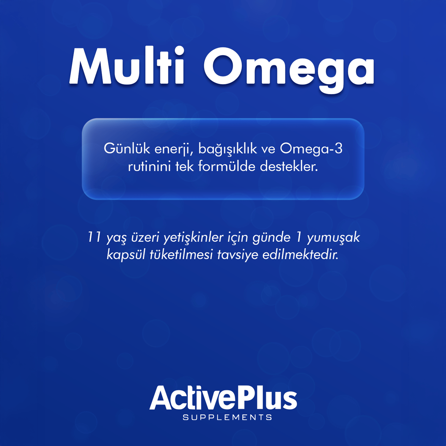 ActivePlus Multi Omega 30 Yumuşak Kapsül Softjel