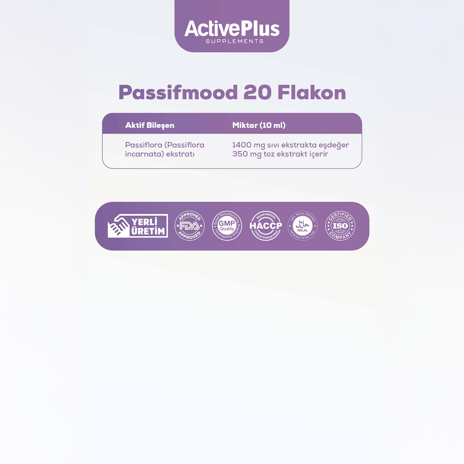 ActivePlus Passif Mood 20 Flacon x 10ml
