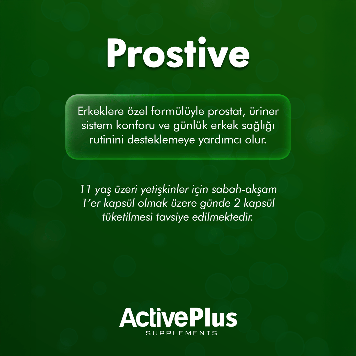 ActivePlus Prostive 60 Kapsül