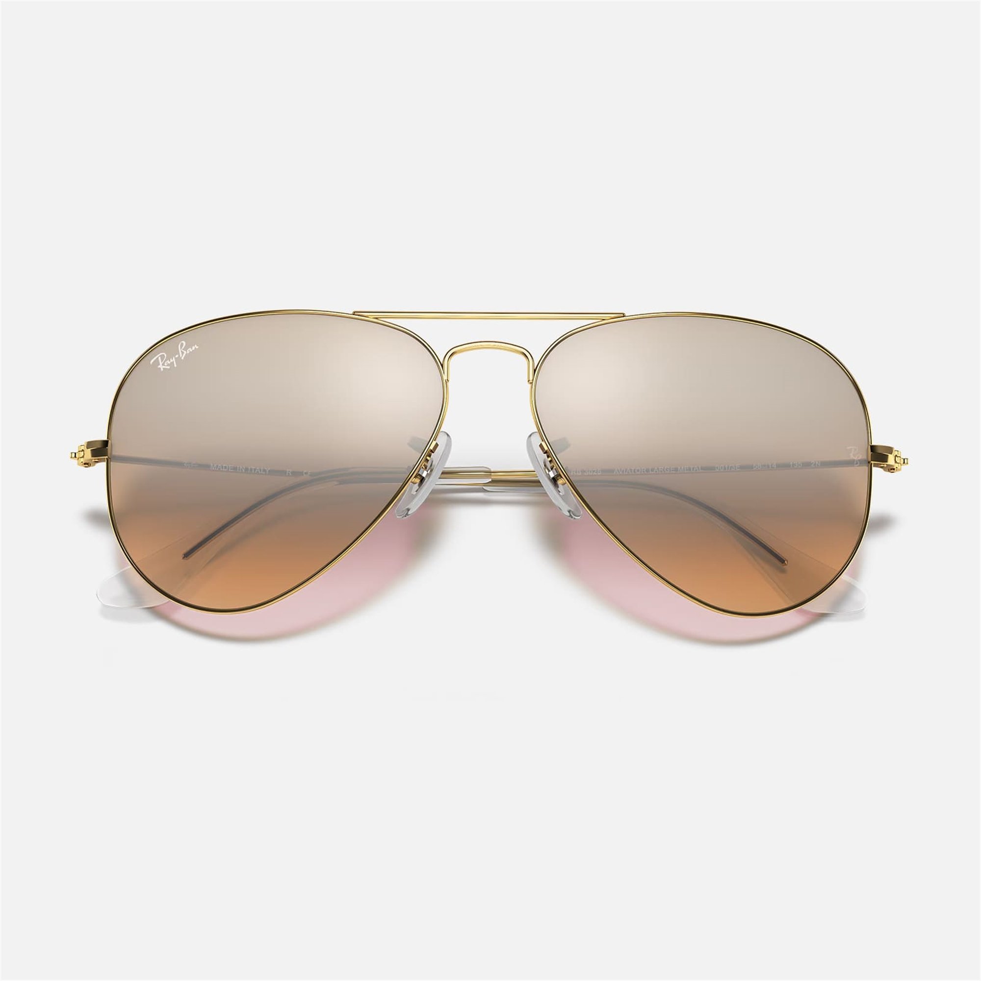 Ray-Ban Aviator Large Metal RB 3025 001/3E 58 - Altın Unisex Güneş Gözlüğü