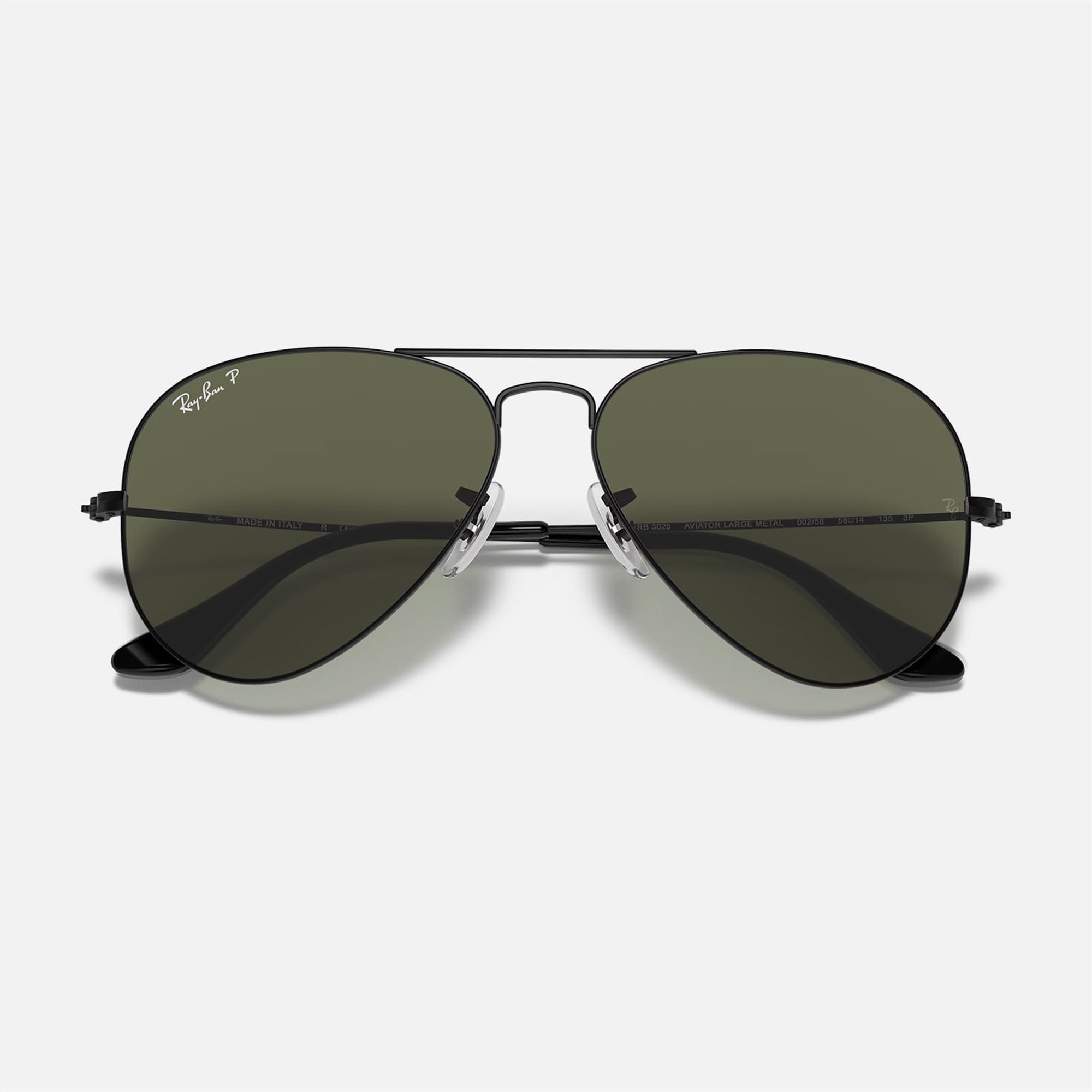 Ray-Ban Aviator Large Metal RB 3025 002/58 62 - Siyah Unisex Güneş Gözlüğü
