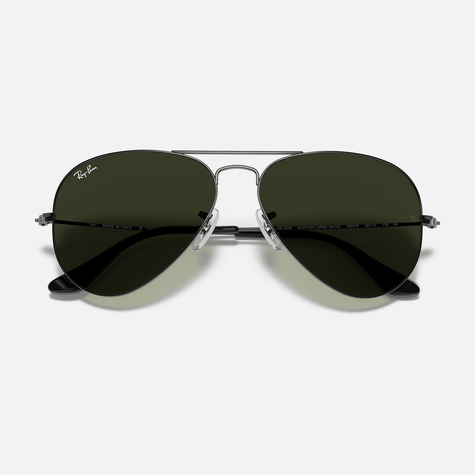 Ray-Ban Aviator Large Metal RB 3025 W0879 58 - Siyah Unisex Güneş Gözlüğü