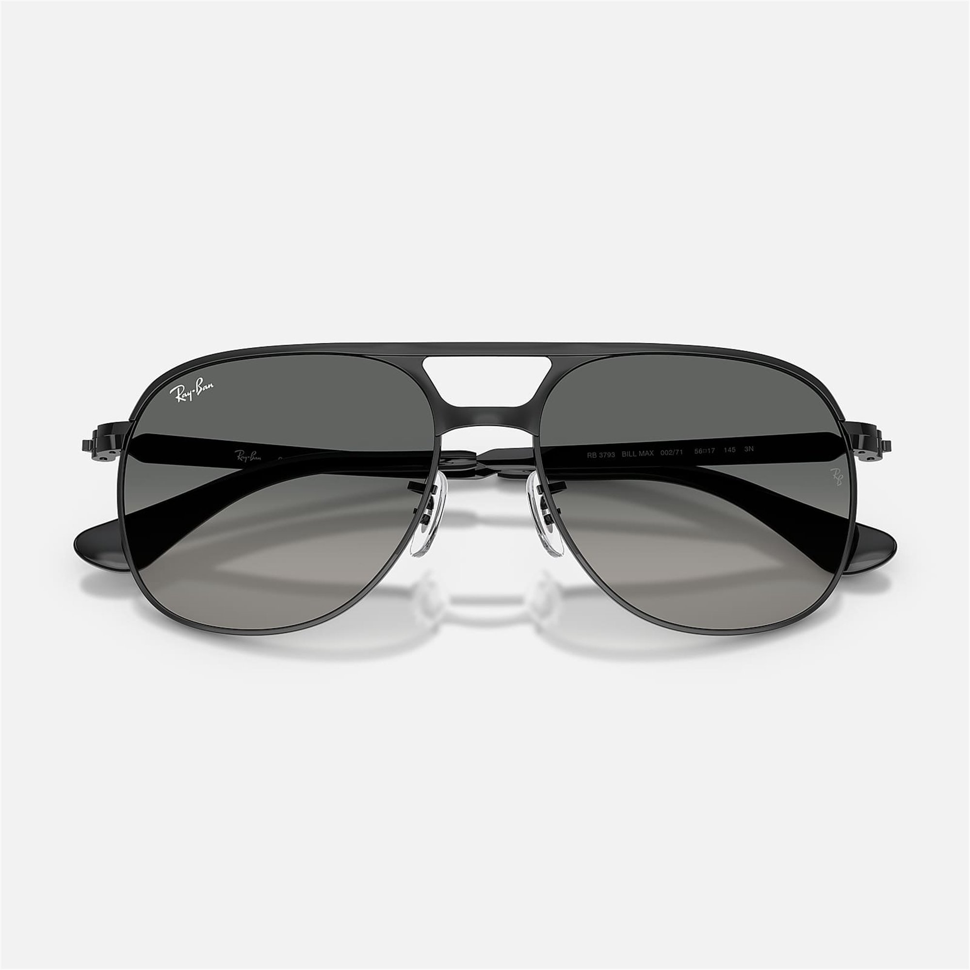 Ray-Ban Bill Max RB 3793 002/71 59 - Siyah Unisex Güneş Gözlüğü