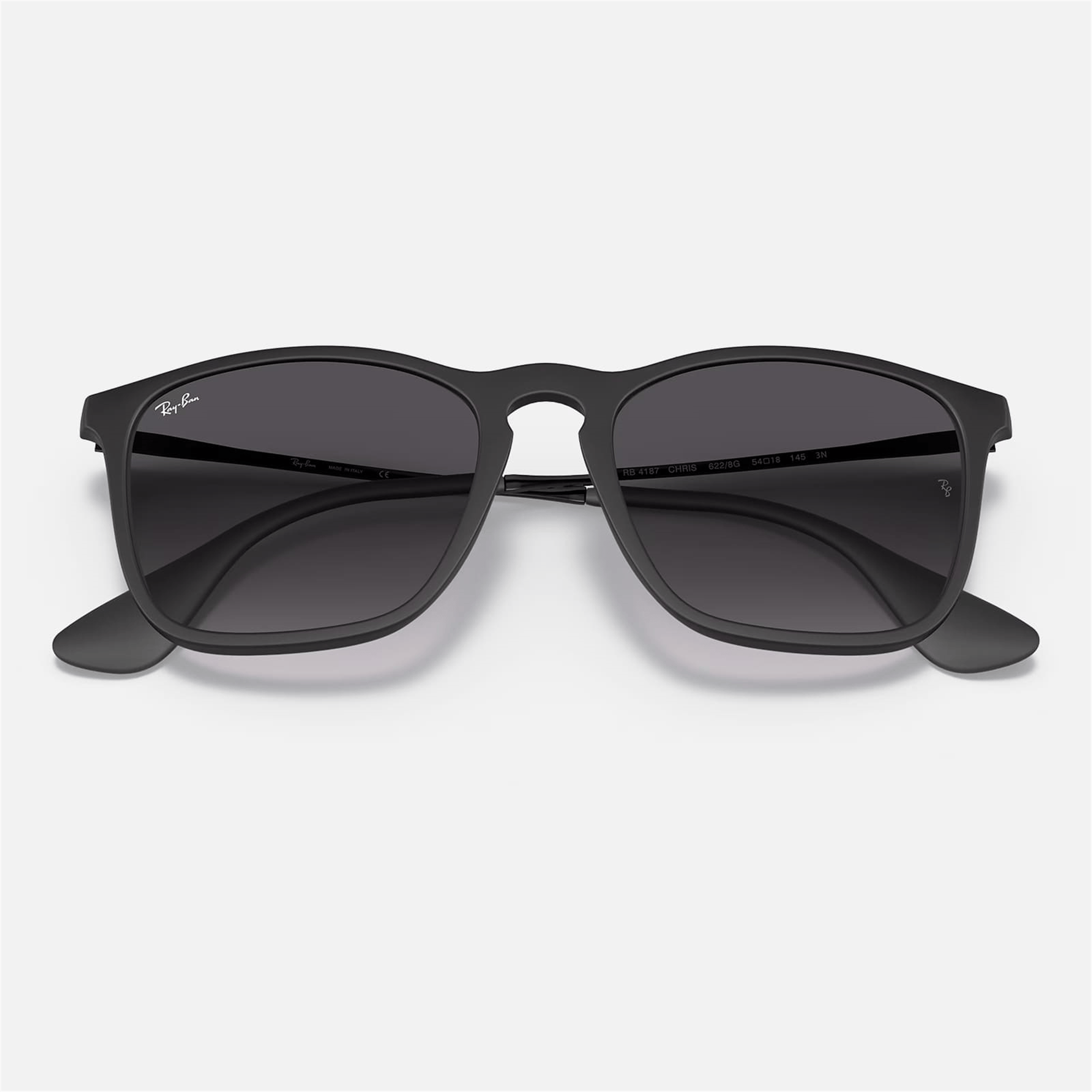 Ray-Ban Chris RB 4187 622/8G 54 - Siyah Erkek Güneş Gözlüğü