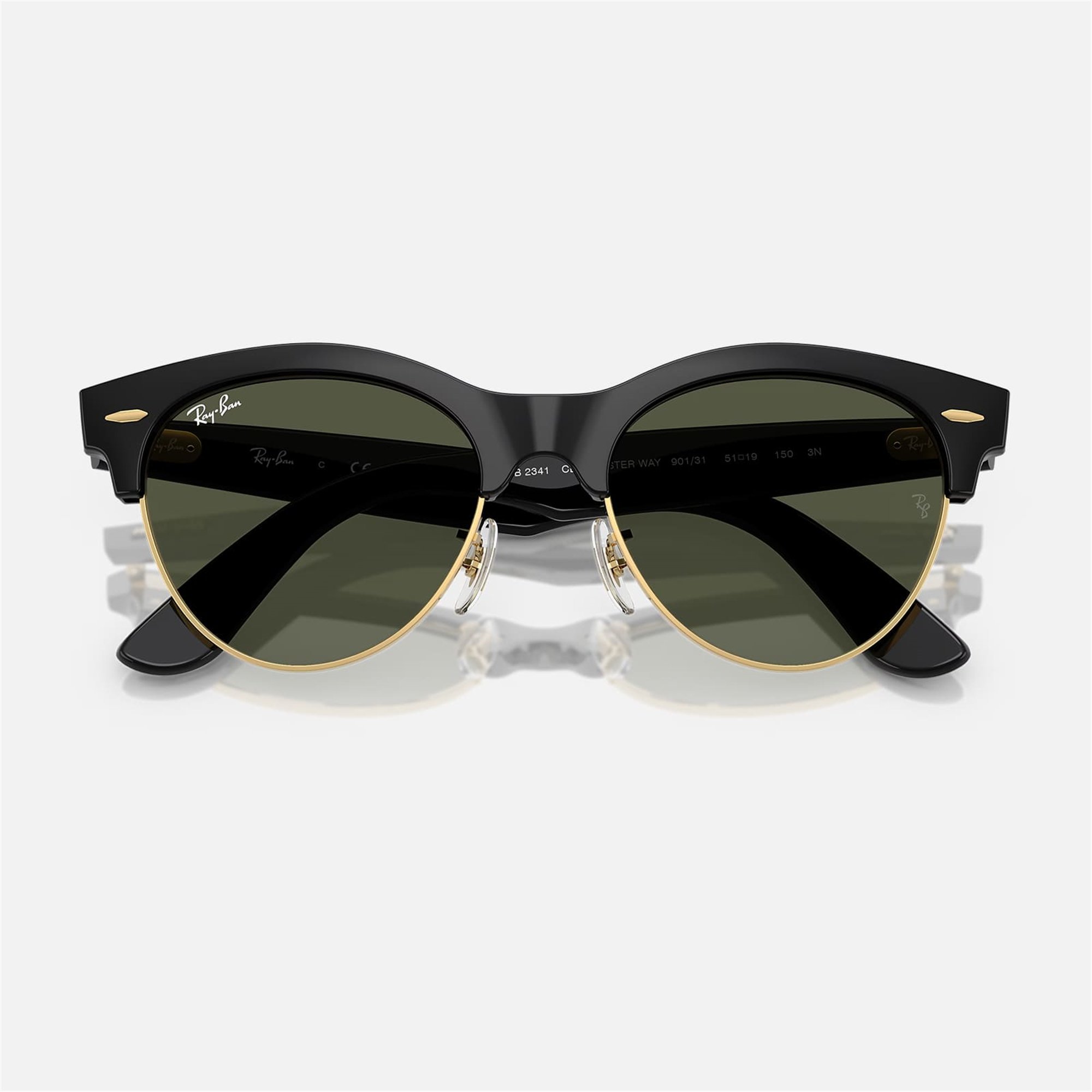 Ray-Ban Clubmaster Way RB 2341 901/31 54 Unisex Güneş Gözlüğü