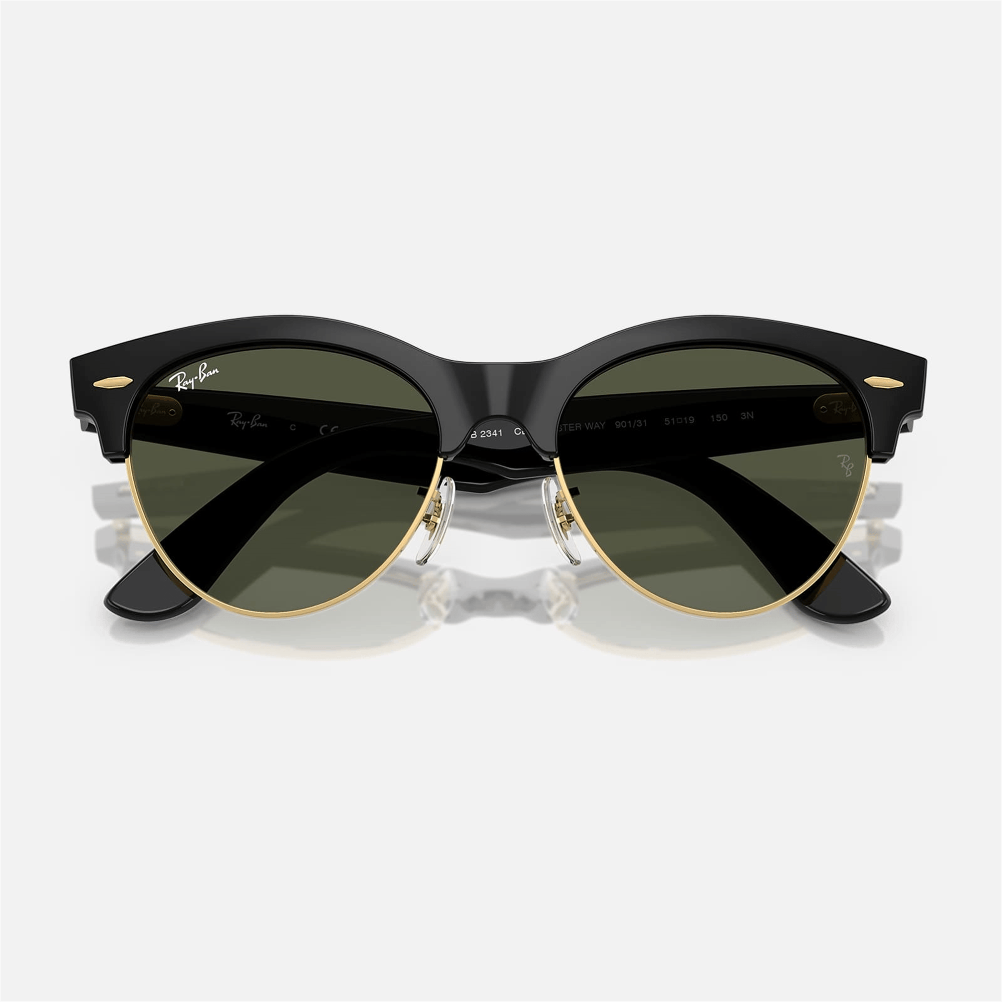 Ray-Ban Clubmaster Way RB 2341 901/31 51 Unisex Güneş Gözlüğü