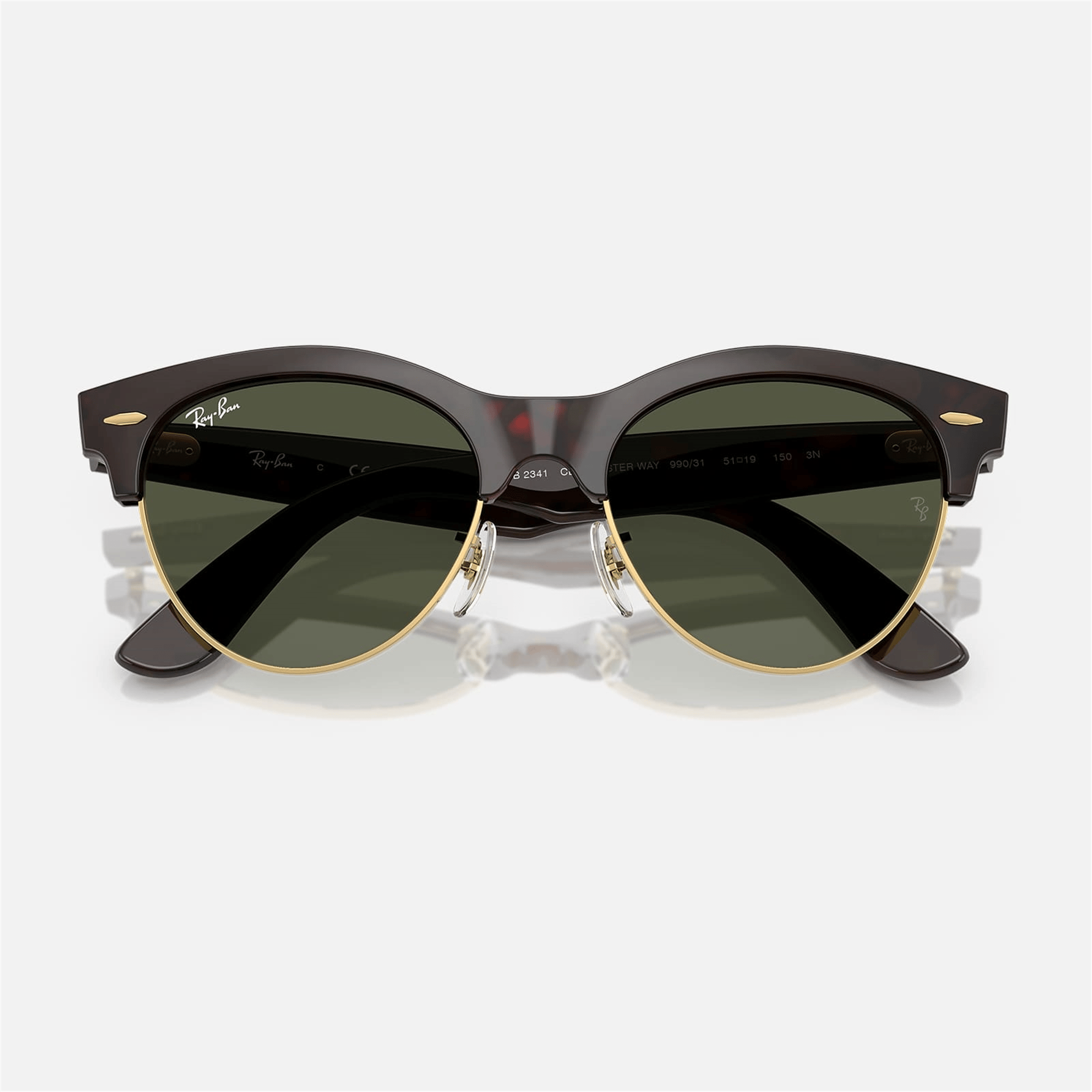 Ray-Ban Clubmaster Way RB 2341 990/31 51 Unisex Güneş Gözlüğü