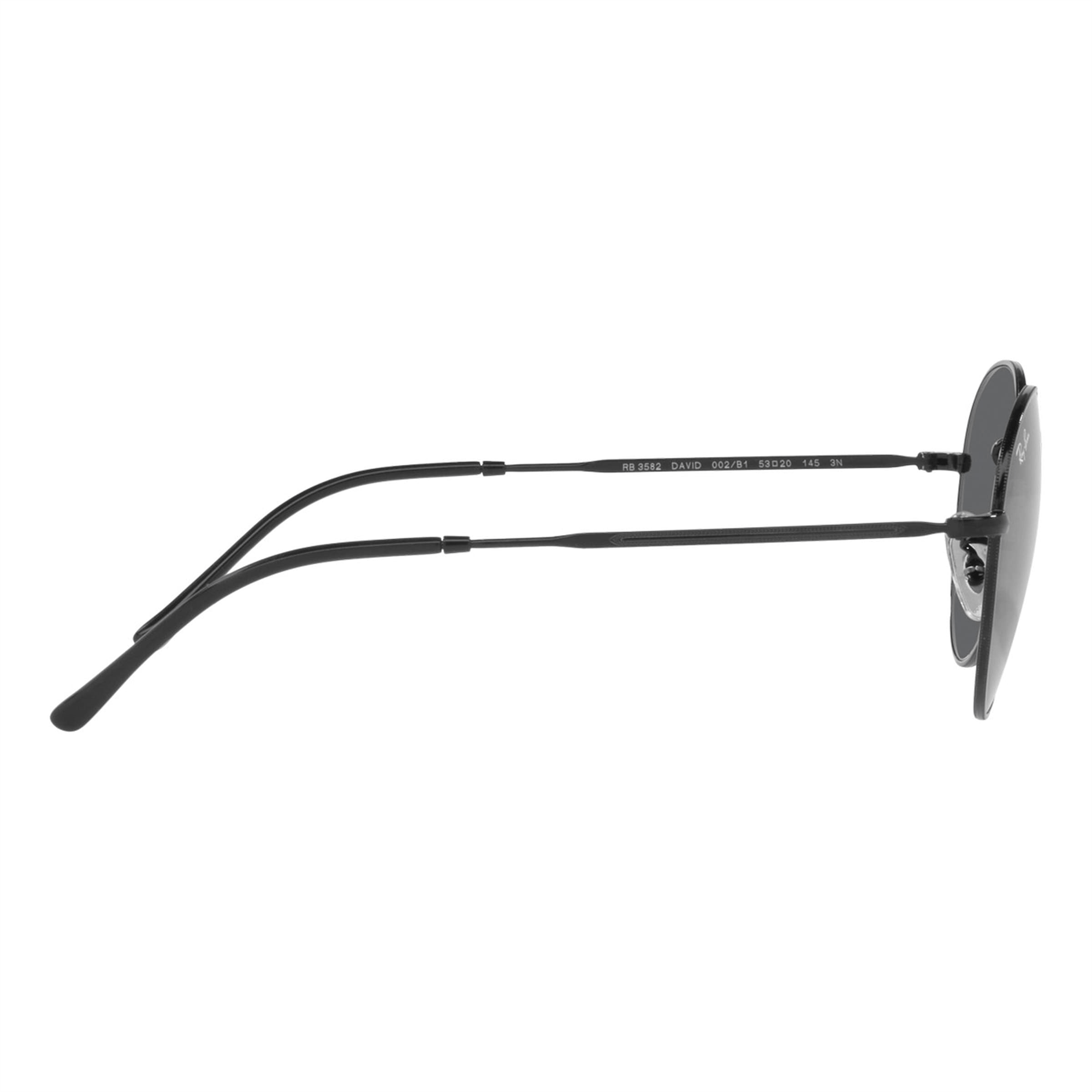 Ray-Ban David RB 3582 002/B1 51 - Siyah Unisex Güneş Gözlüğü