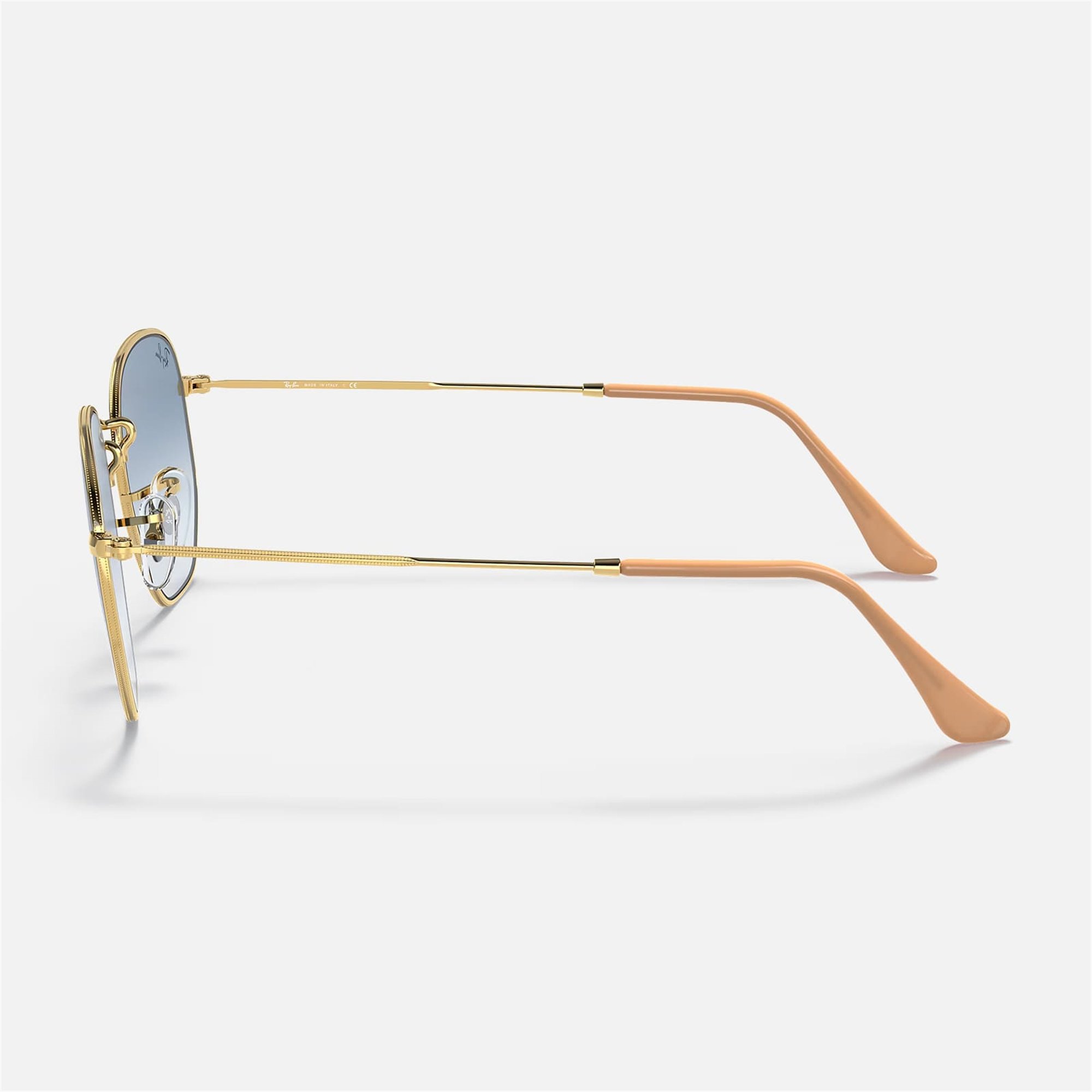 Ray-Ban Hexagonal RB 3548 001/3F 54 - Altın Unisex Güneş Gözlüğü