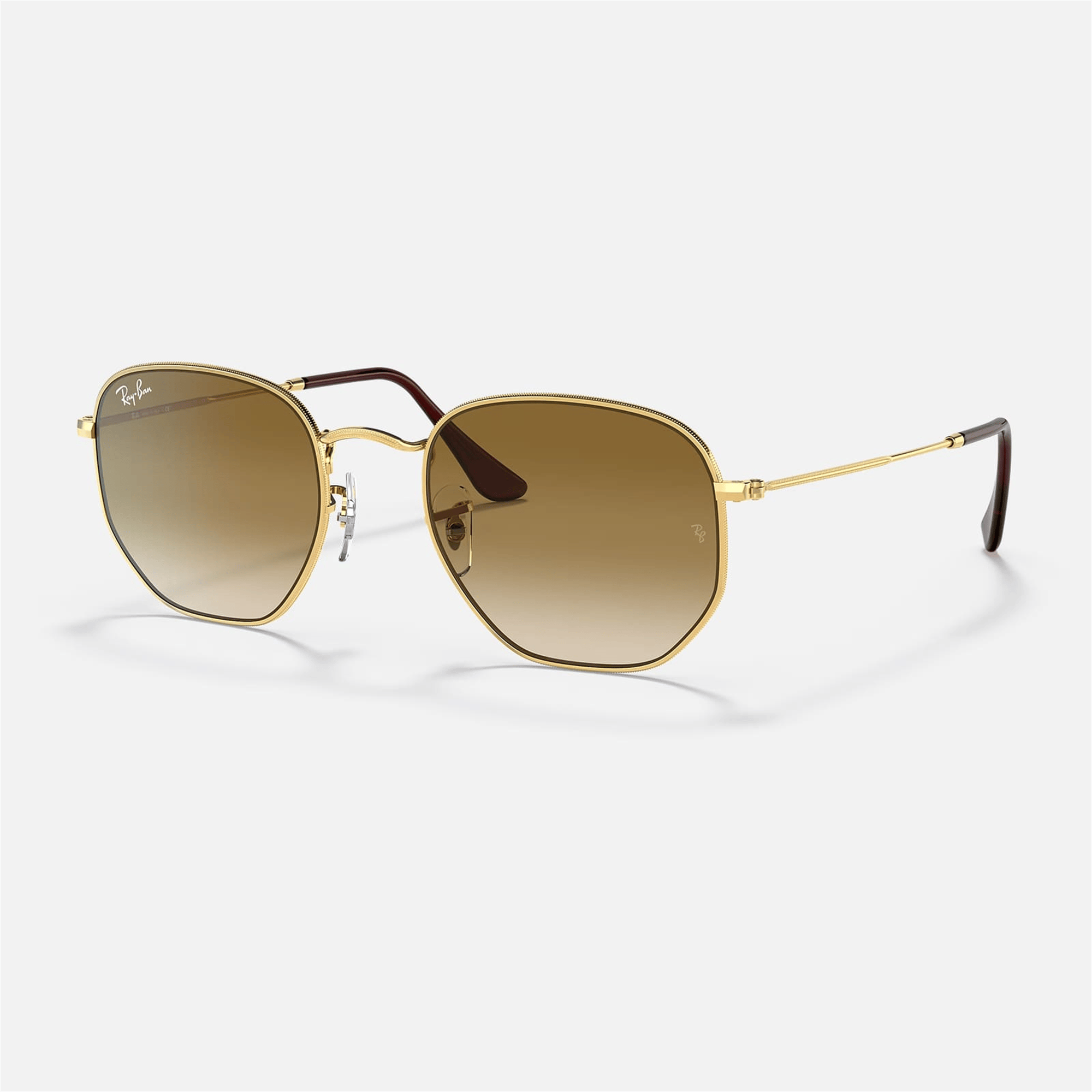 Ray-Ban Hexagonal RB 3548 001/51 51 - Altın Unisex Güneş Gözlüğü