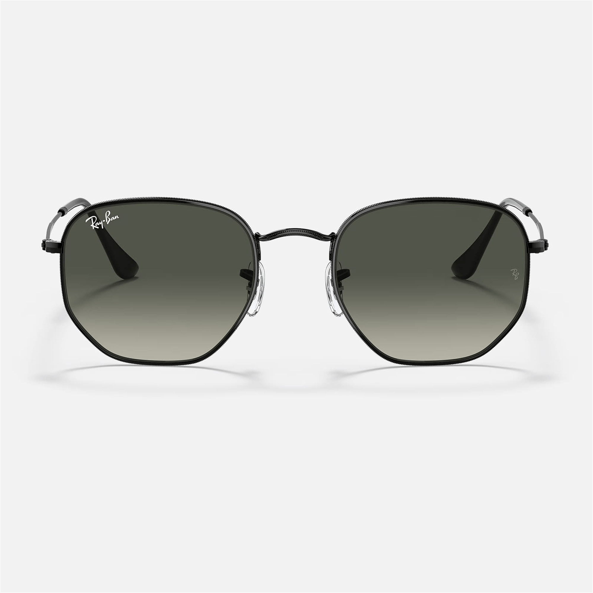 Ray-Ban Hexagonal RB 3548 002/71 54 - Siyah Unisex Güneş Gözlüğü