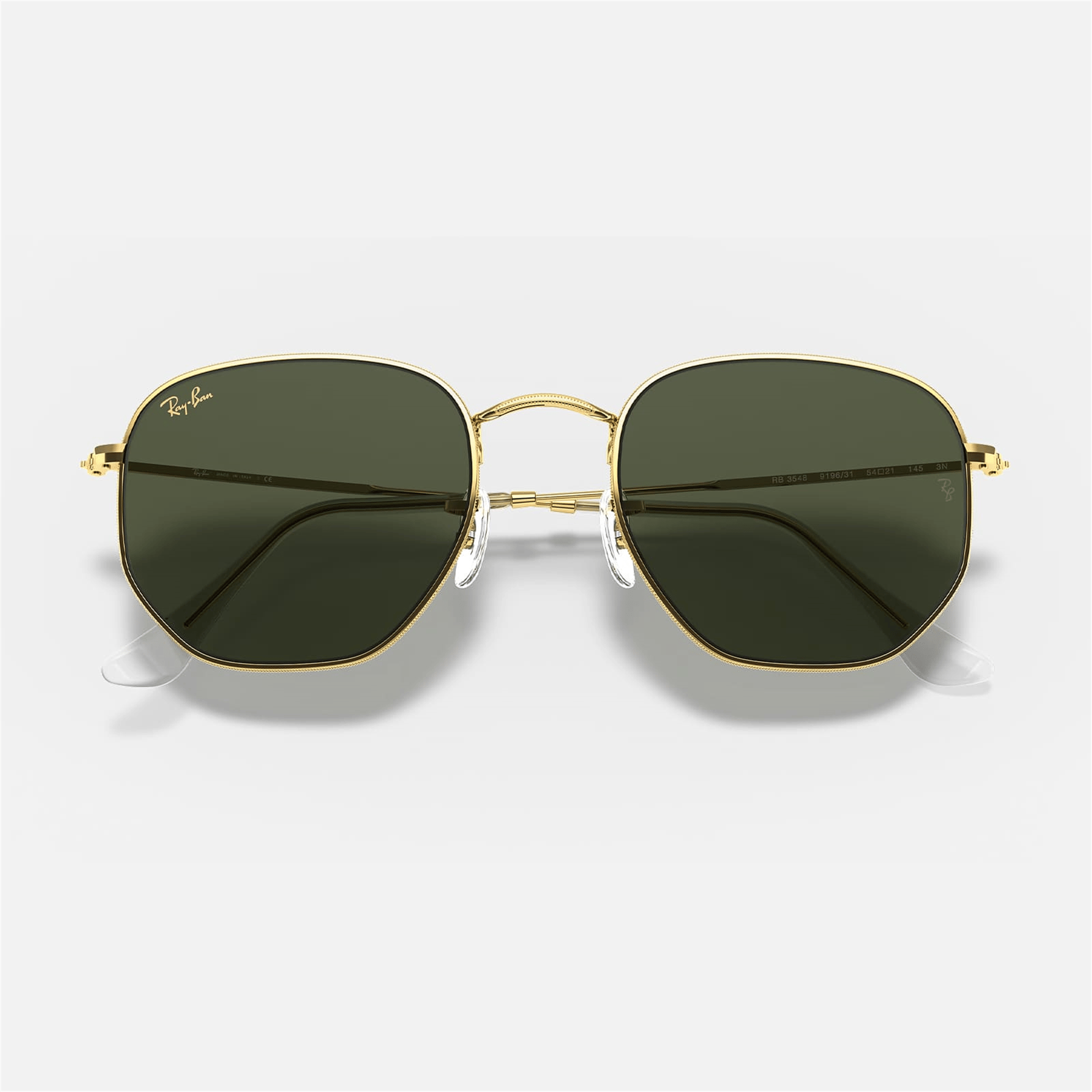 Ray-Ban Hexagonal RB 3548 919631 51 - Altın Unisex Güneş Gözlüğü