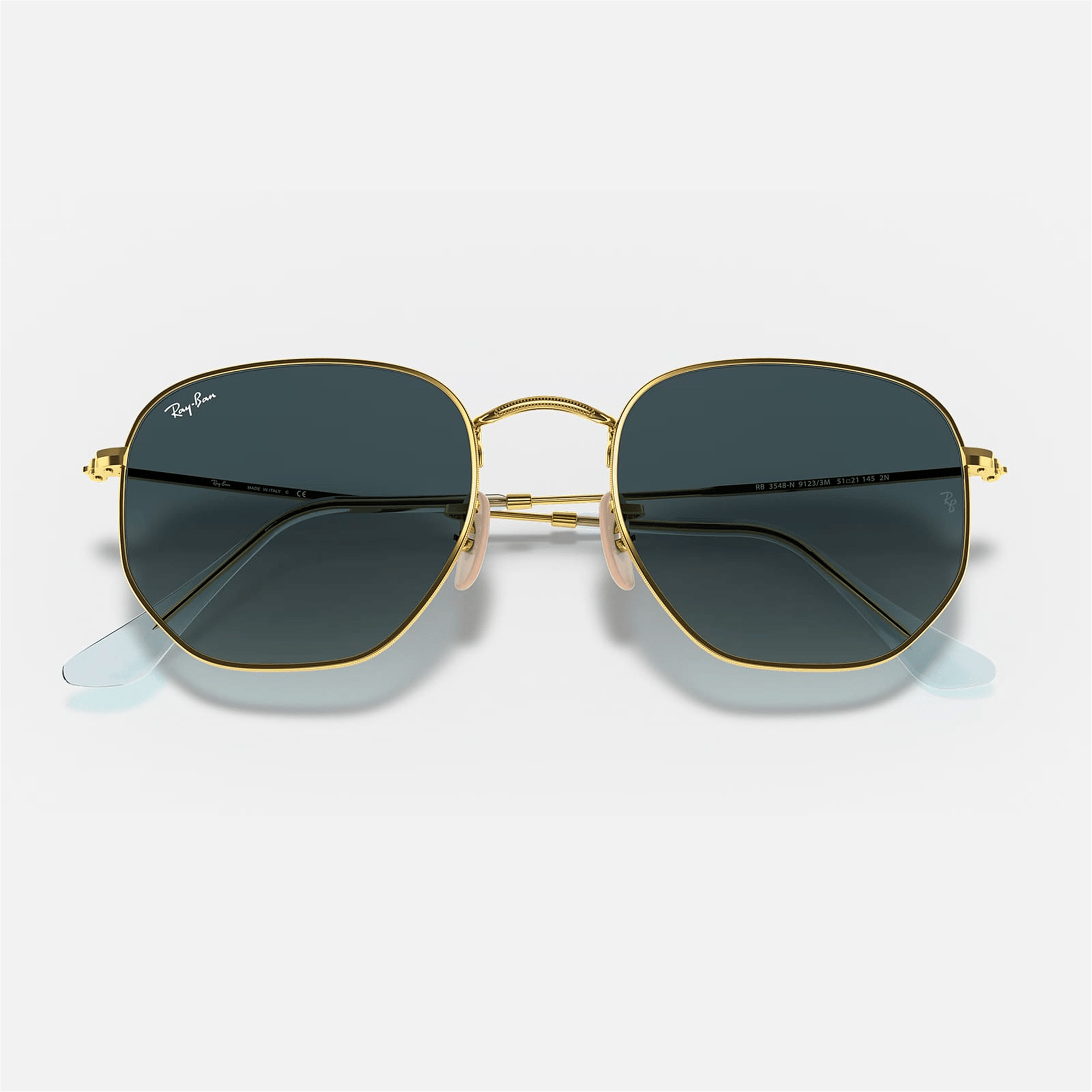 Ray-Ban Hexagonal RB 3548N 91233M 51 - Altın Kadın Güneş Gözlüğü