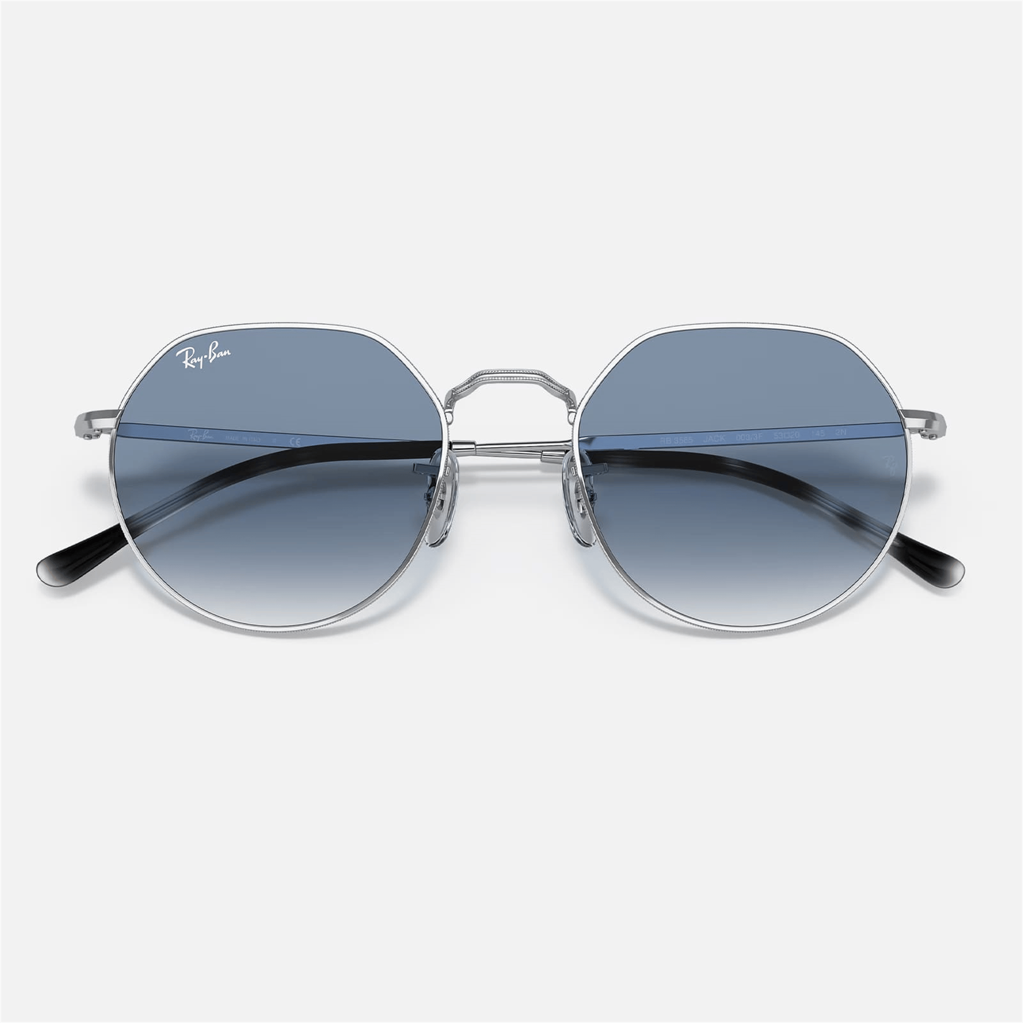 Ray-Ban Jack RB 3565 003/3F 53 - Gümüş Unisex Güneş Gözlüğü