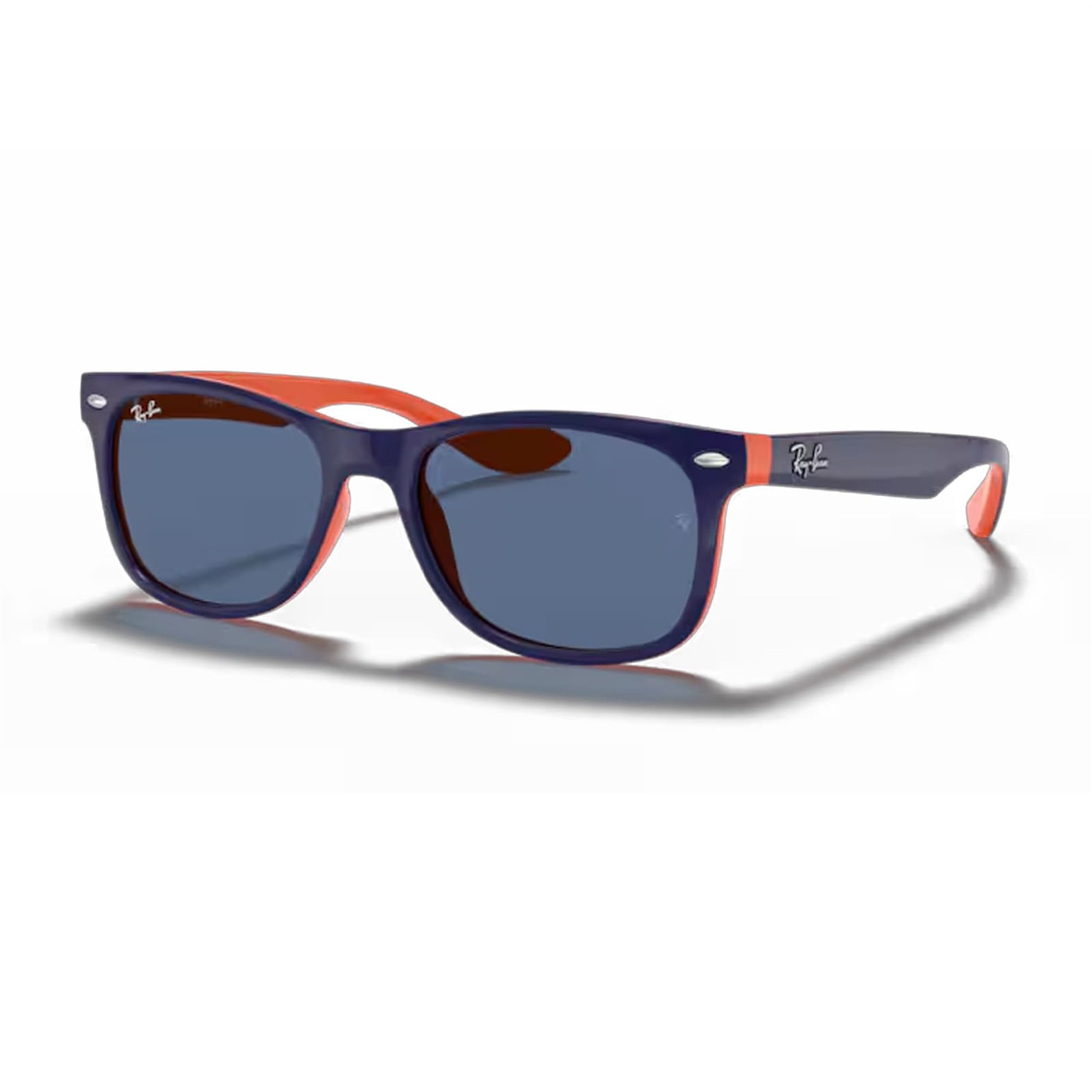 Ray-Ban Junior New Wayfarer RJ 9052S 17880 48 - Turuncu Mavi Çocuk Güneş Gözlüğü