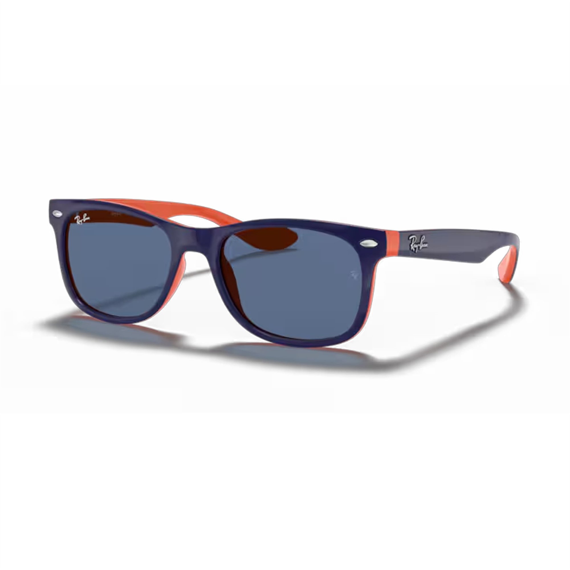 Ray-Ban Junior New Wayfarer RJ 9052S 17880 48 - Turuncu Mavi Çocuk Güneş Gözlüğü