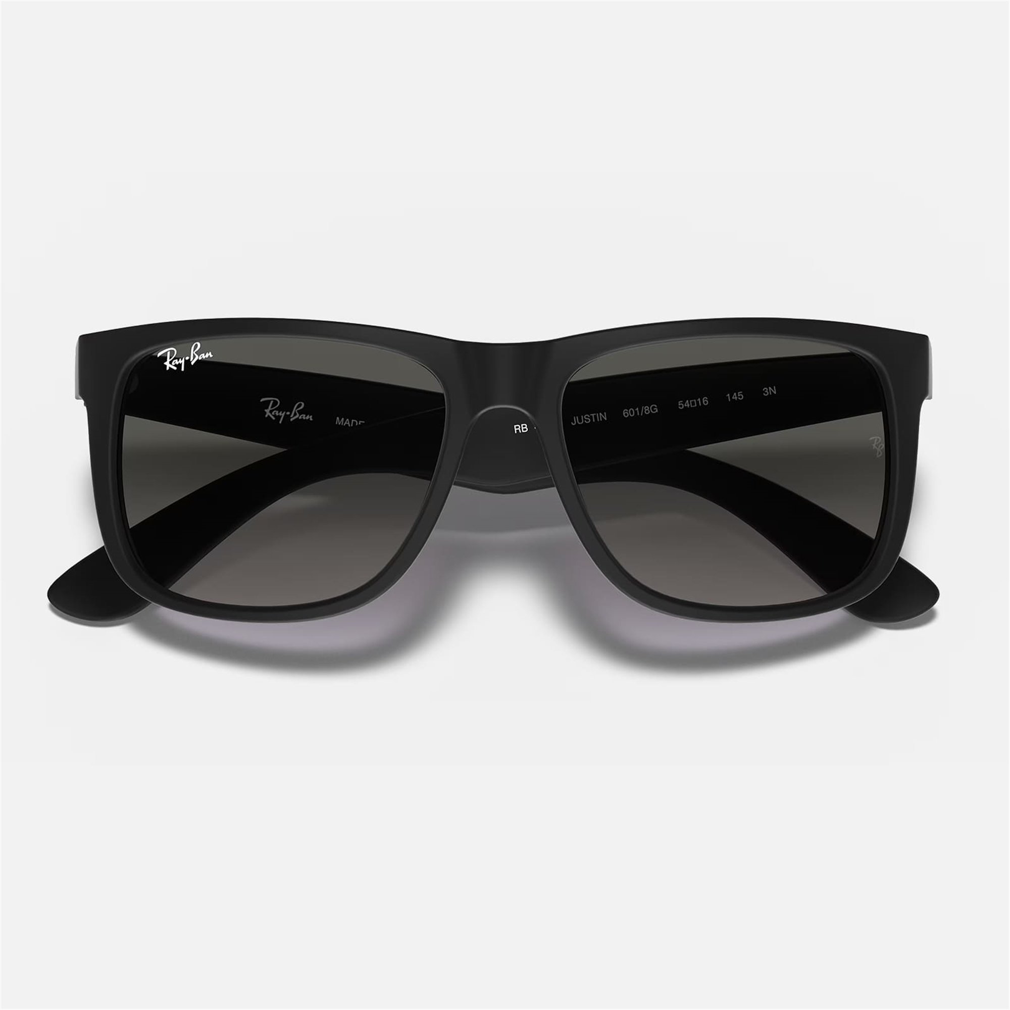 Ray-Ban Justin RB 4165 601/8G 55 - Siyah Erkek Güneş Gözlüğü